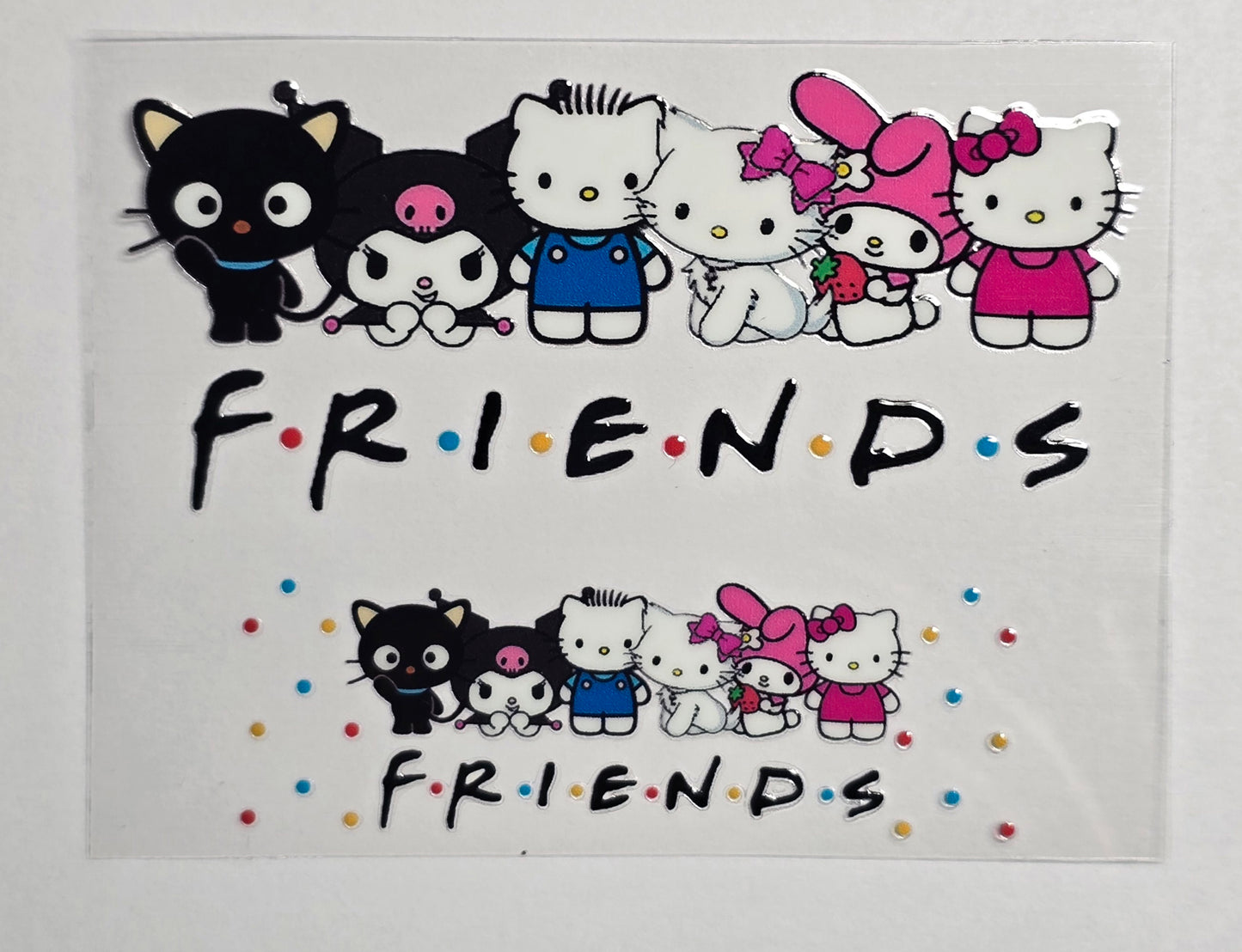 Mini Tumbler Keychain UV/DTF Wraps - HK & Friends - Multiple Designs Available