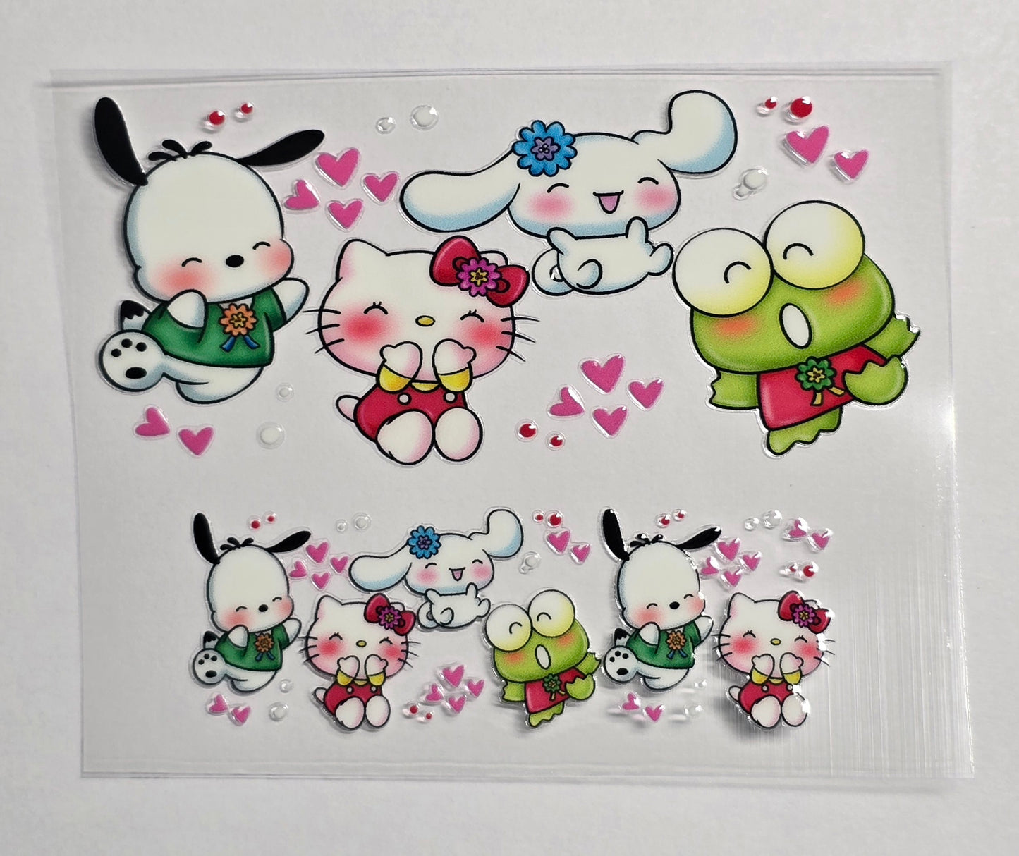 Mini Tumbler Keychain UV/DTF Wraps - HK & Friends - Multiple Designs Available