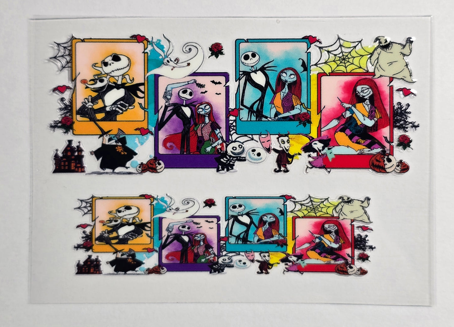 Mini Tumbler Keychain UV/DTF Wraps - Nightmare 2 - Multiple Designs Available