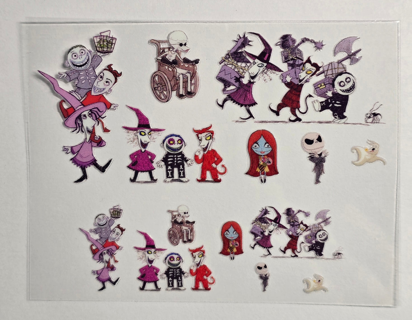 Mini Tumbler Keychain UV/DTF Wraps - Nightmare 2 - Multiple Designs Available