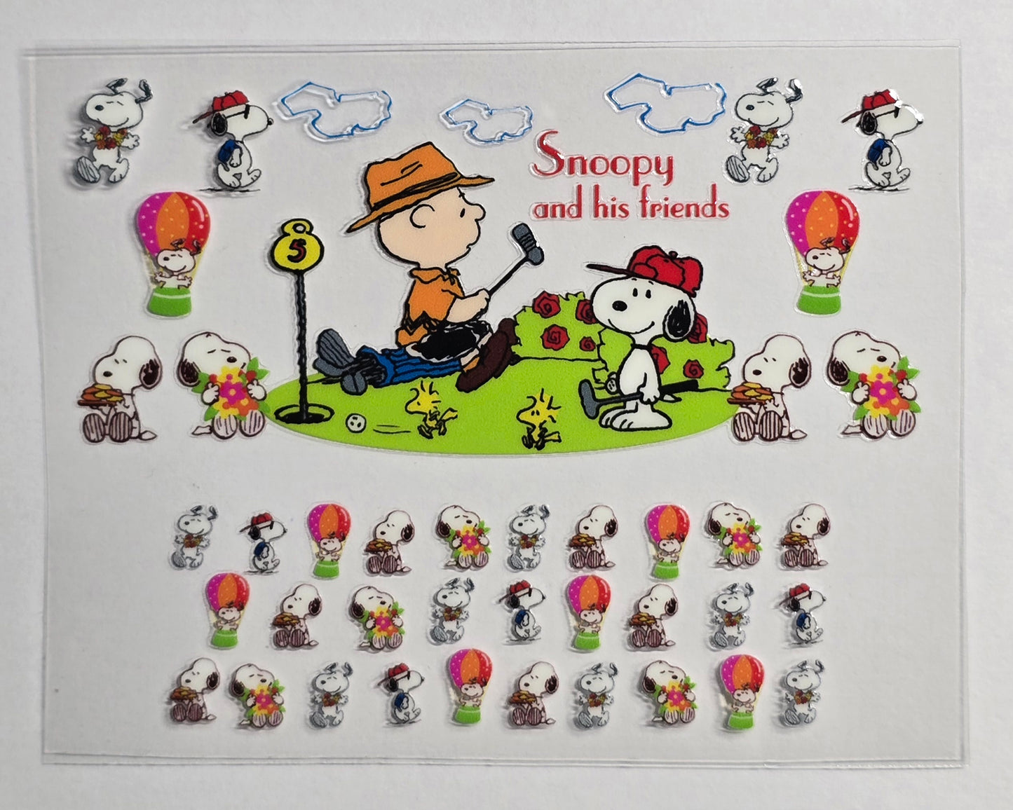 Mini Tumbler Keychain UV/DTF Wraps - Snoopy - Multiple Designs Available