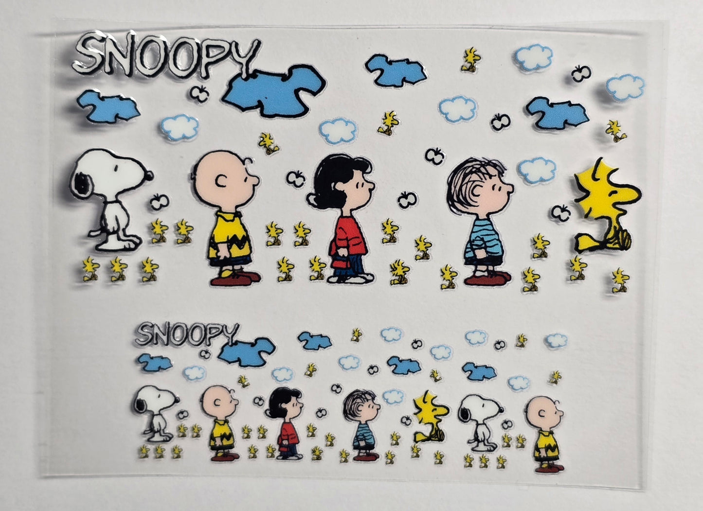 Mini Tumbler Keychain UV/DTF Wraps - Snoopy - Multiple Designs Available