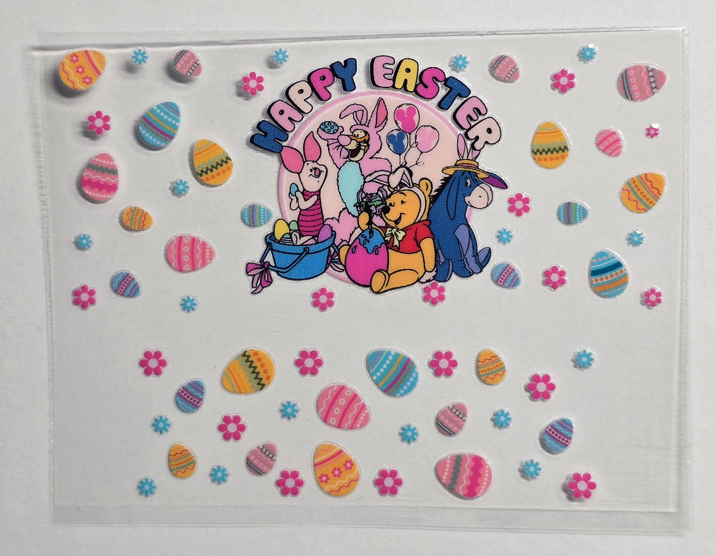 Mini Tumbler Keychain UV/DTF Wraps - Yellow Bear 1 - Multiple Designs Available