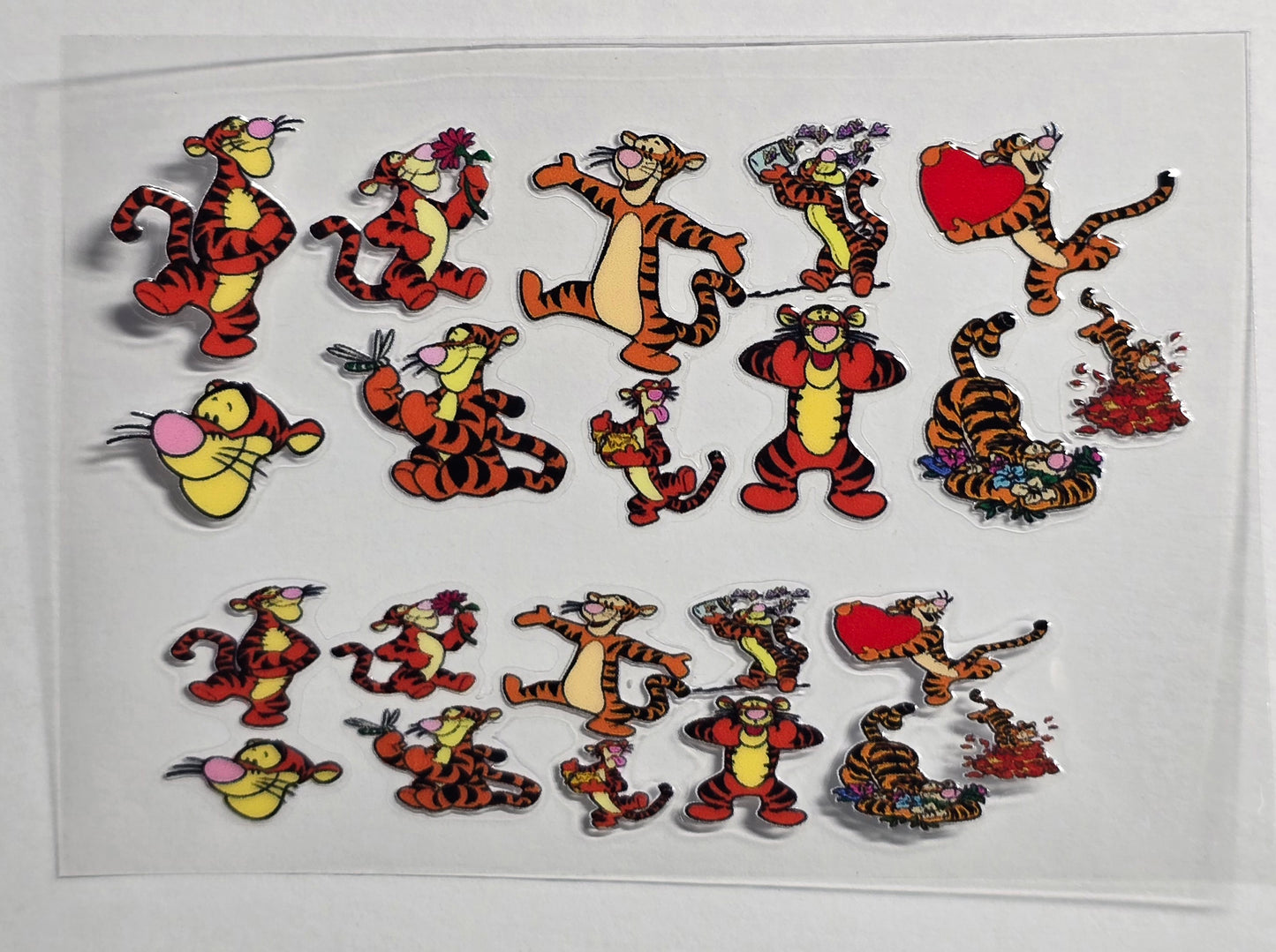 Mini Tumbler Keychain UV/DTF Wraps - Yellow Bear 2 - Multiple Designs Available