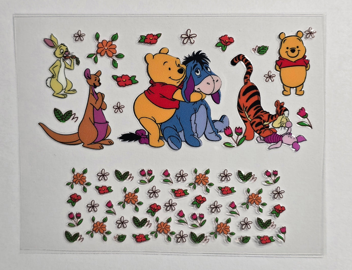 Mini Tumbler Keychain UV/DTF Wraps - Yellow Bear 2 - Multiple Designs Available