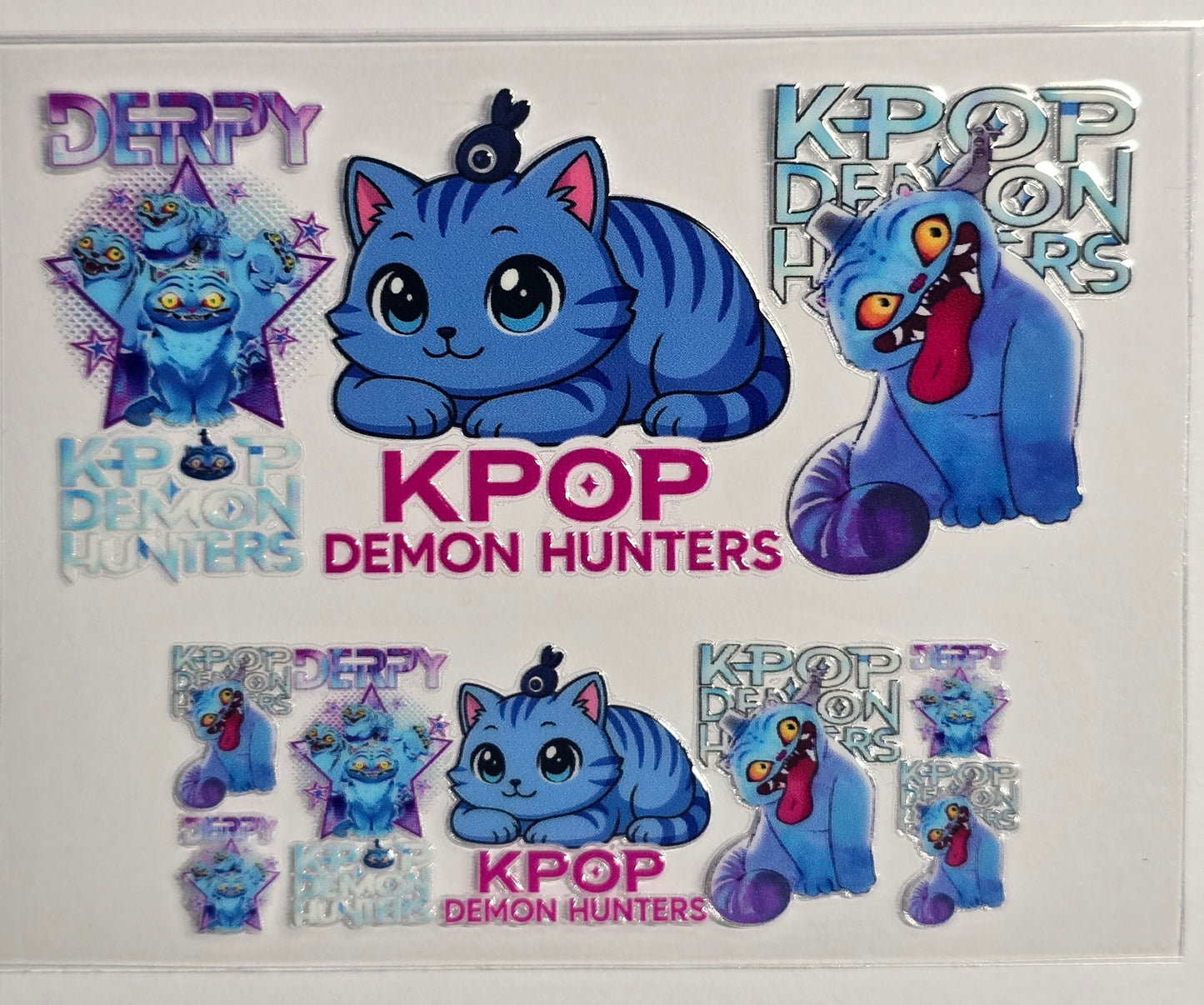 Mini Tumbler Keychain UV/DTF Wraps - K-Pop Demon Hunters - Multiple Designs Available