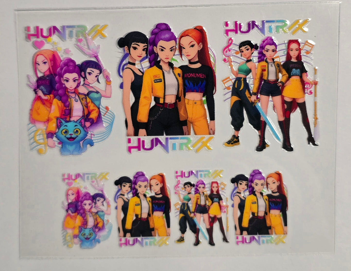 Mini Tumbler Keychain UV/DTF Wraps - K-Pop Demon Hunters - Multiple Designs Available