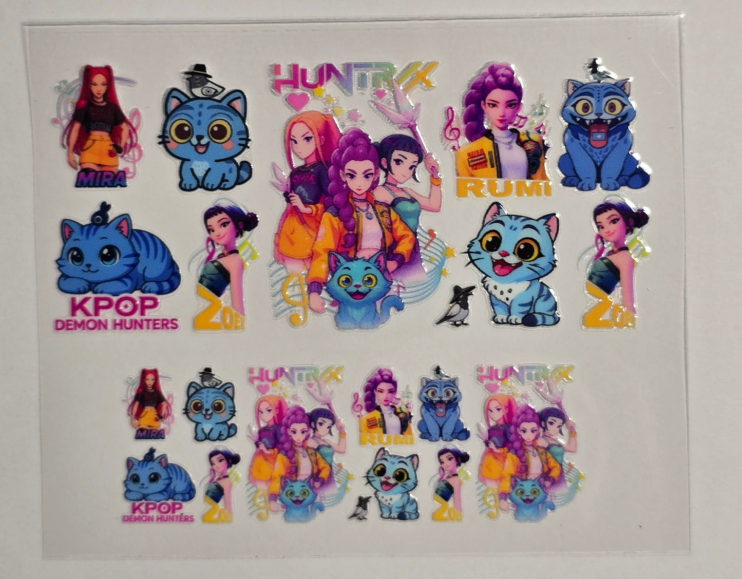 Mini Tumbler Keychain UV/DTF Wraps - K-Pop Demon Hunters - Multiple Designs Available