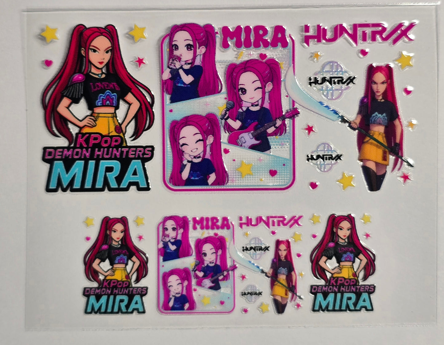 Mini Tumbler Keychain UV/DTF Wraps - K-Pop Demon Hunters - Multiple Designs Available