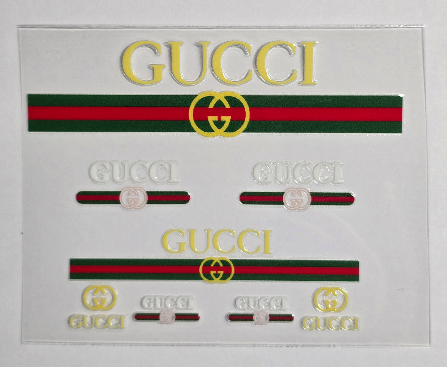 Mini Tumbler Keychain UV/DTF Wraps - Fashion Designer - Multiple Designs Available