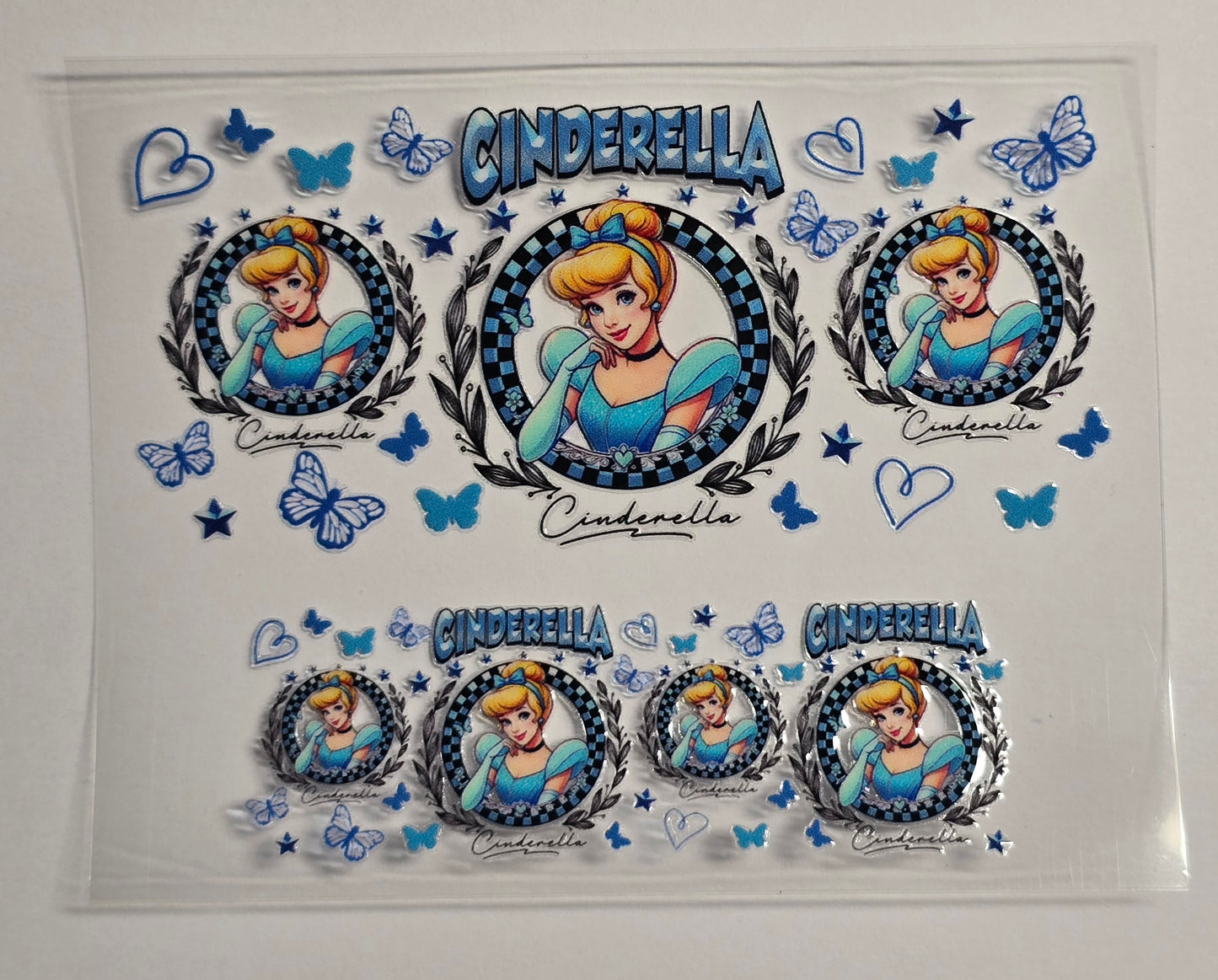 Mini Tumbler Keychain UV/DTF Wraps - Animation 6 - Multiple Designs Available