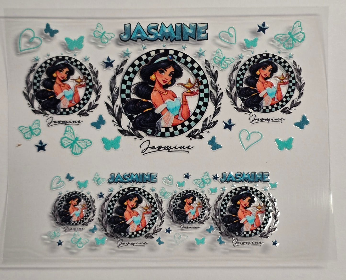 Mini Tumbler Keychain UV/DTF Wraps - Animation 6 - Multiple Designs Available