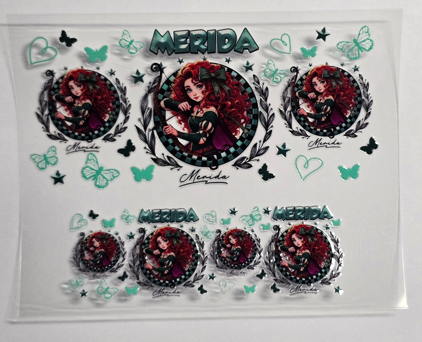 Mini Tumbler Keychain UV/DTF Wraps - Animation 6 - Multiple Designs Available