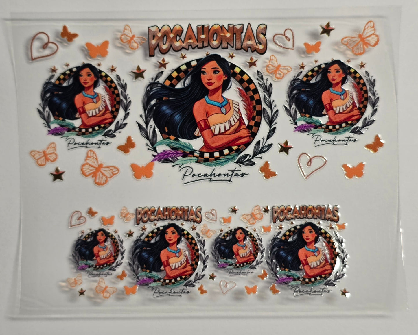 Mini Tumbler Keychain UV/DTF Wraps - Animation 6 - Multiple Designs Available