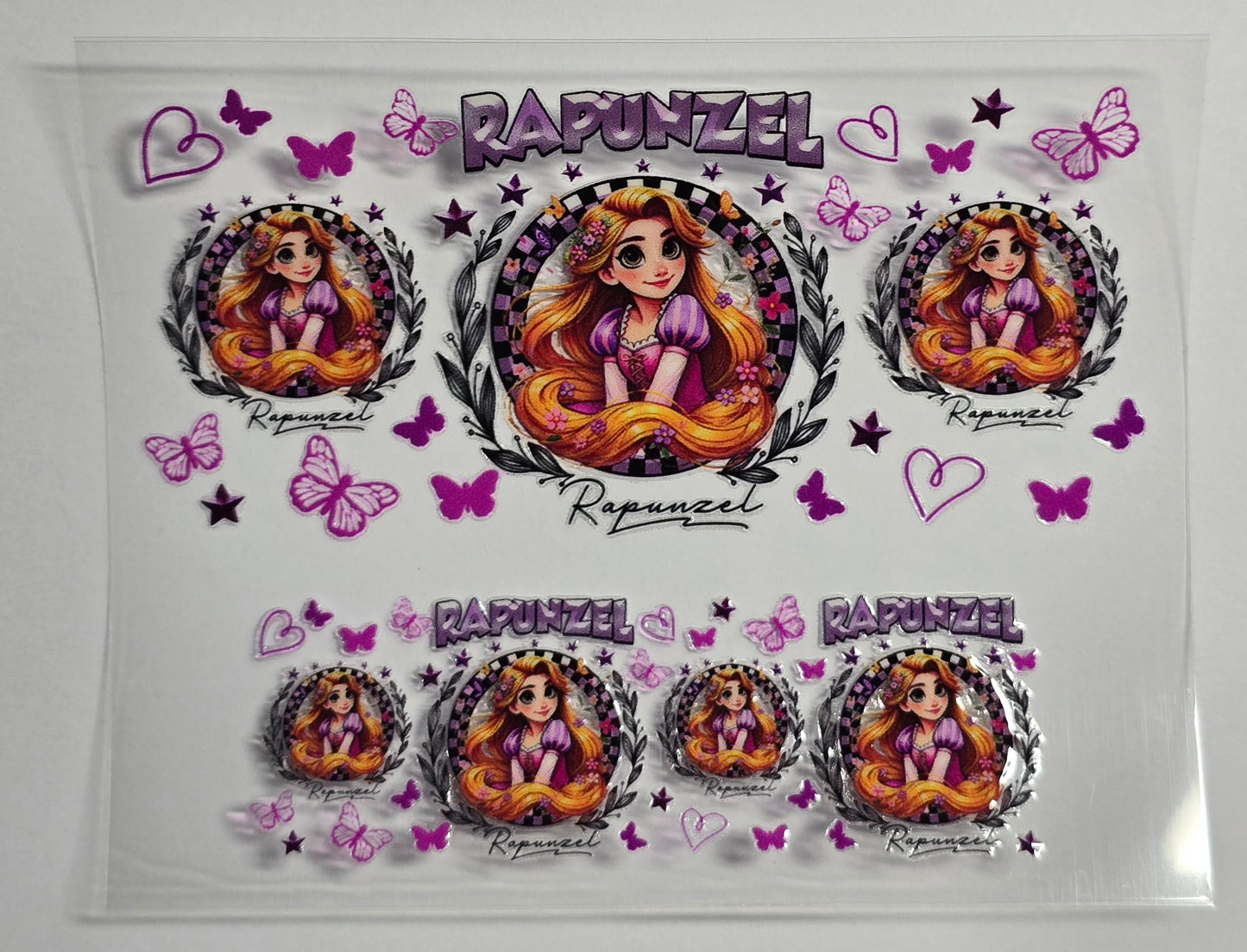 Mini Tumbler Keychain UV/DTF Wraps - Animation 6 - Multiple Designs Available