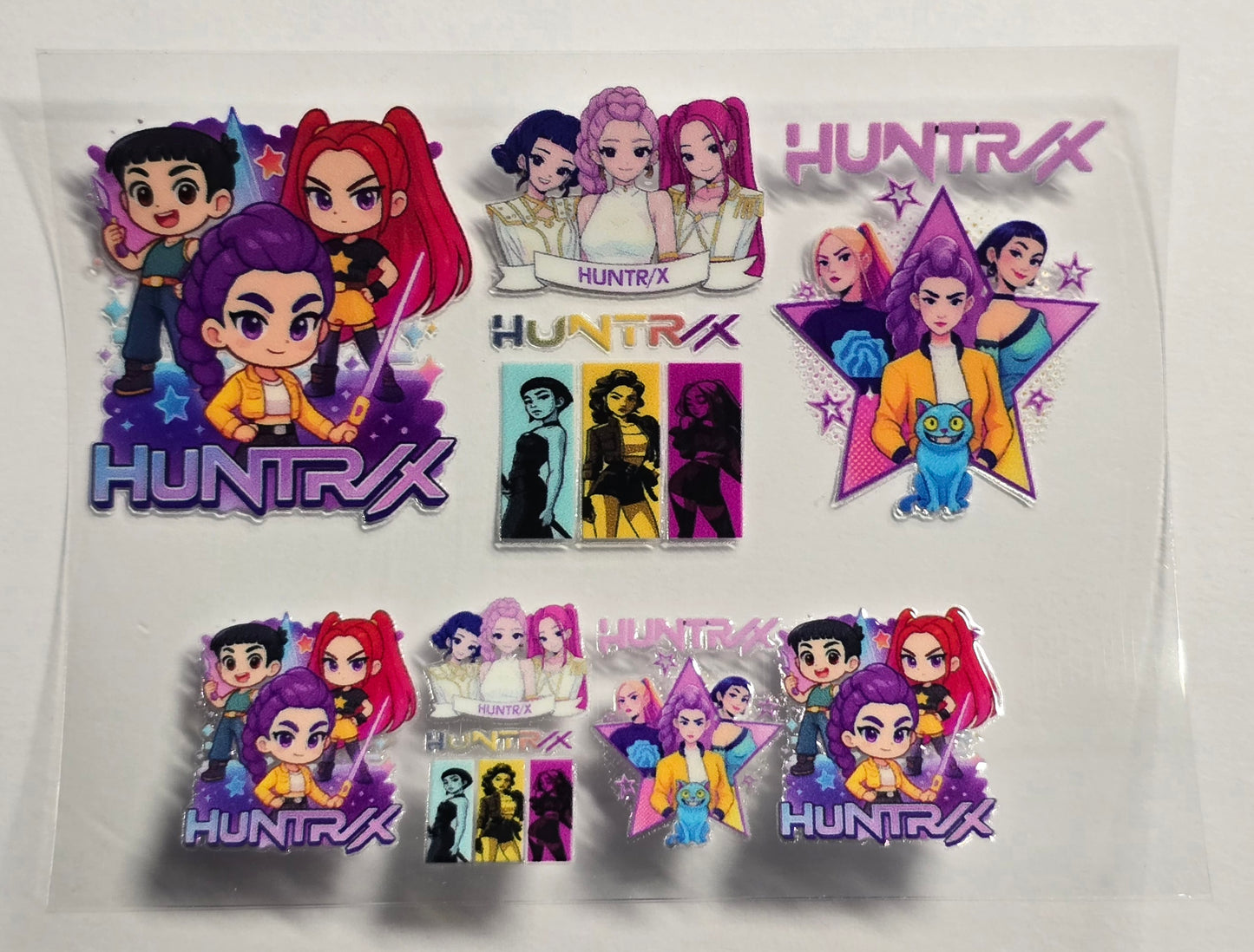 Mini Tumbler Keychain UV/DTF Wraps - K-Pop Demon Hunters - Multiple Designs Available