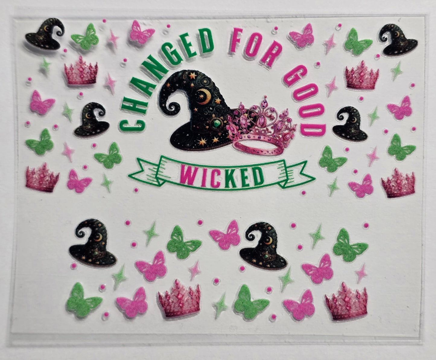 Mini Tumbler Keychain UV/DTF Wraps - Wicked - Multiple Designs Available