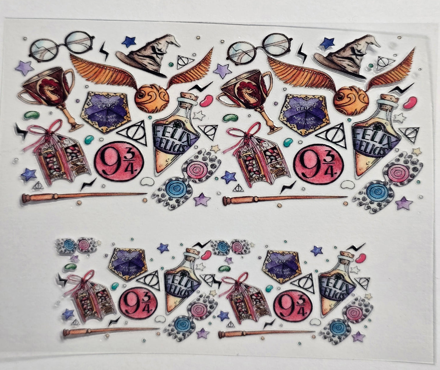 Mini Tumbler Keychain UV/DTF Wraps - Wizard - Multiple Designs Available