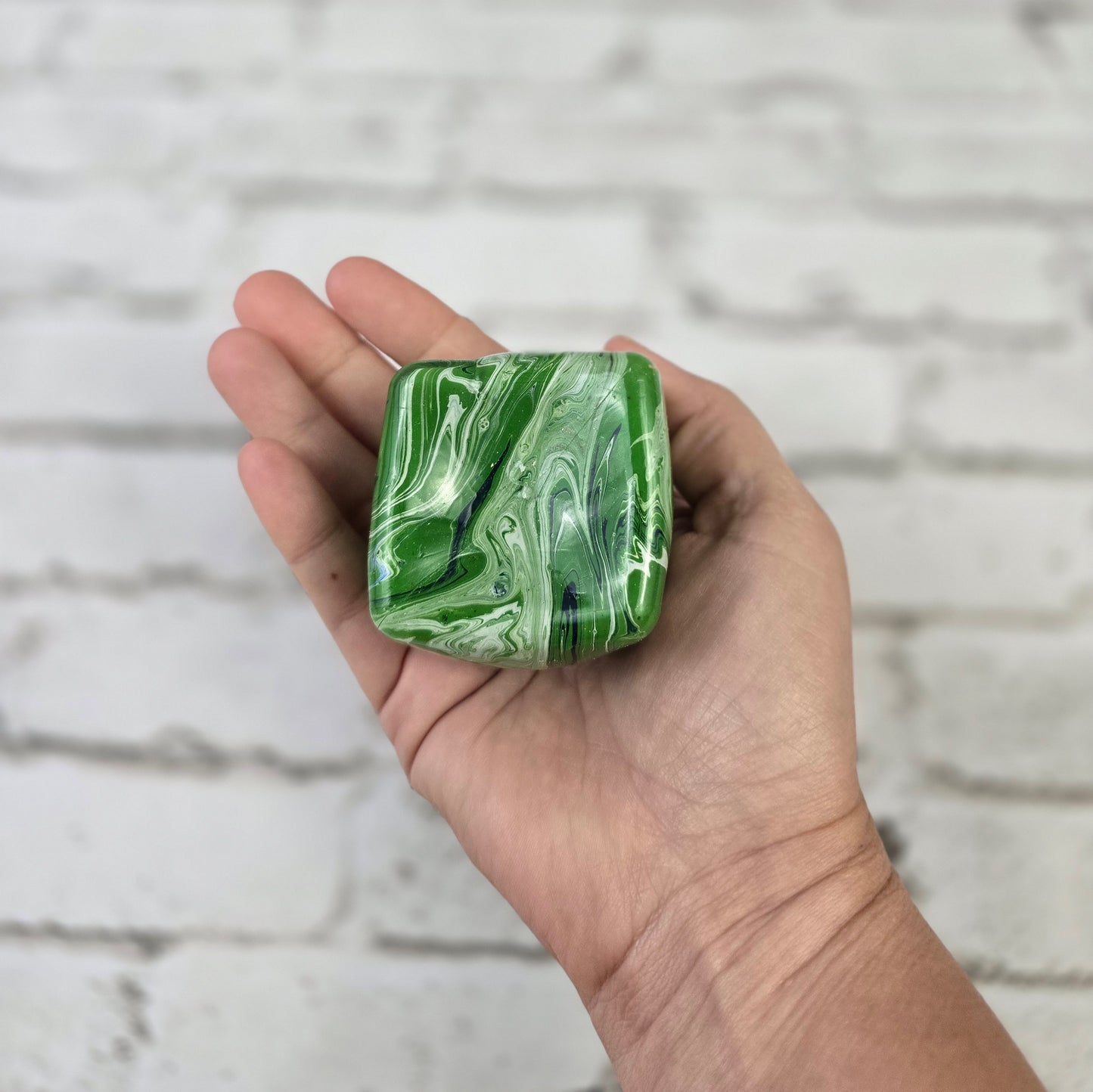 2" Marbled Slow‑Release Maltose Sensory Cubes – Available in Multiple Colors
