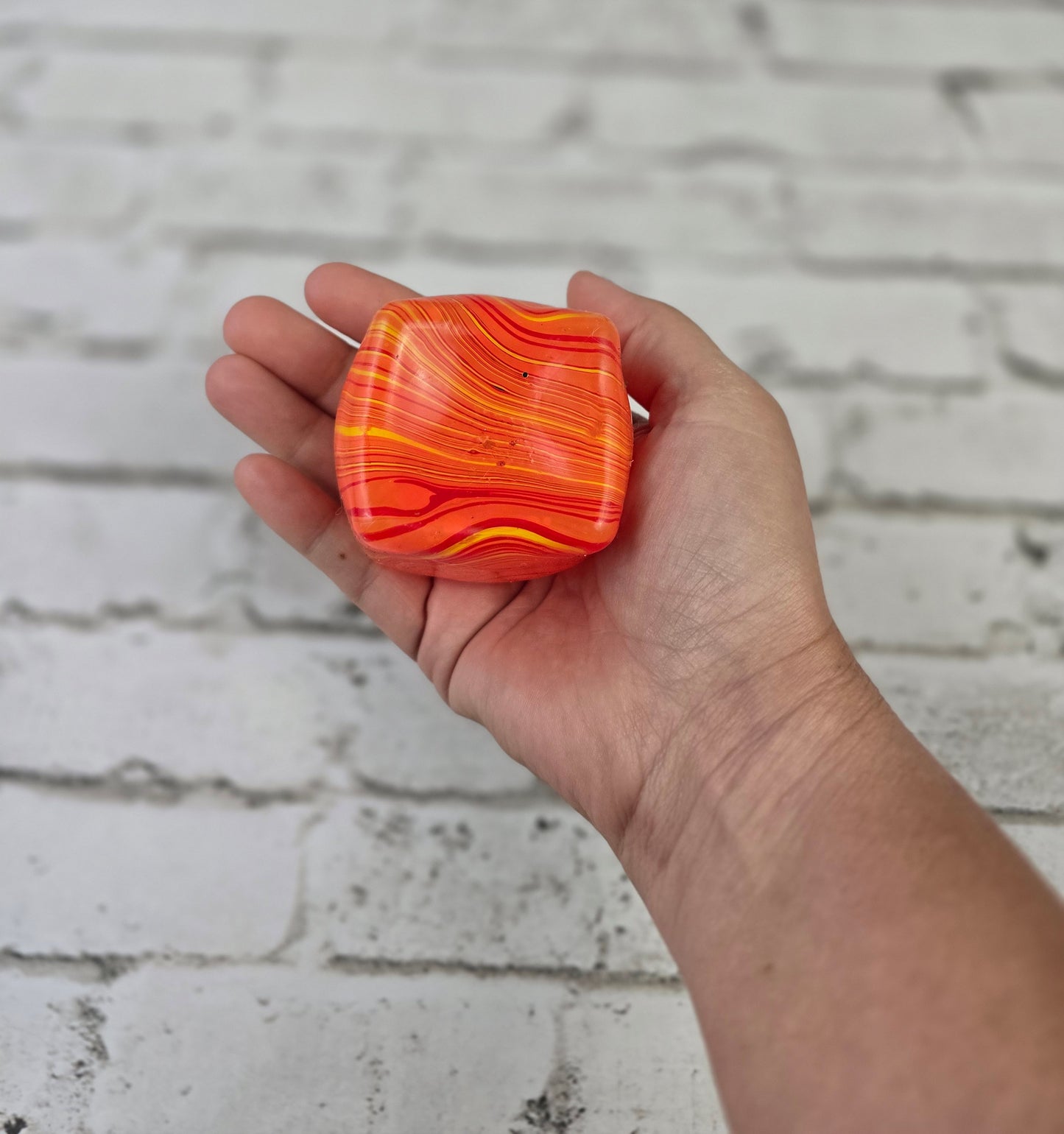 2" Marbled Slow‑Release Maltose Sensory Cubes – Available in Multiple Colors