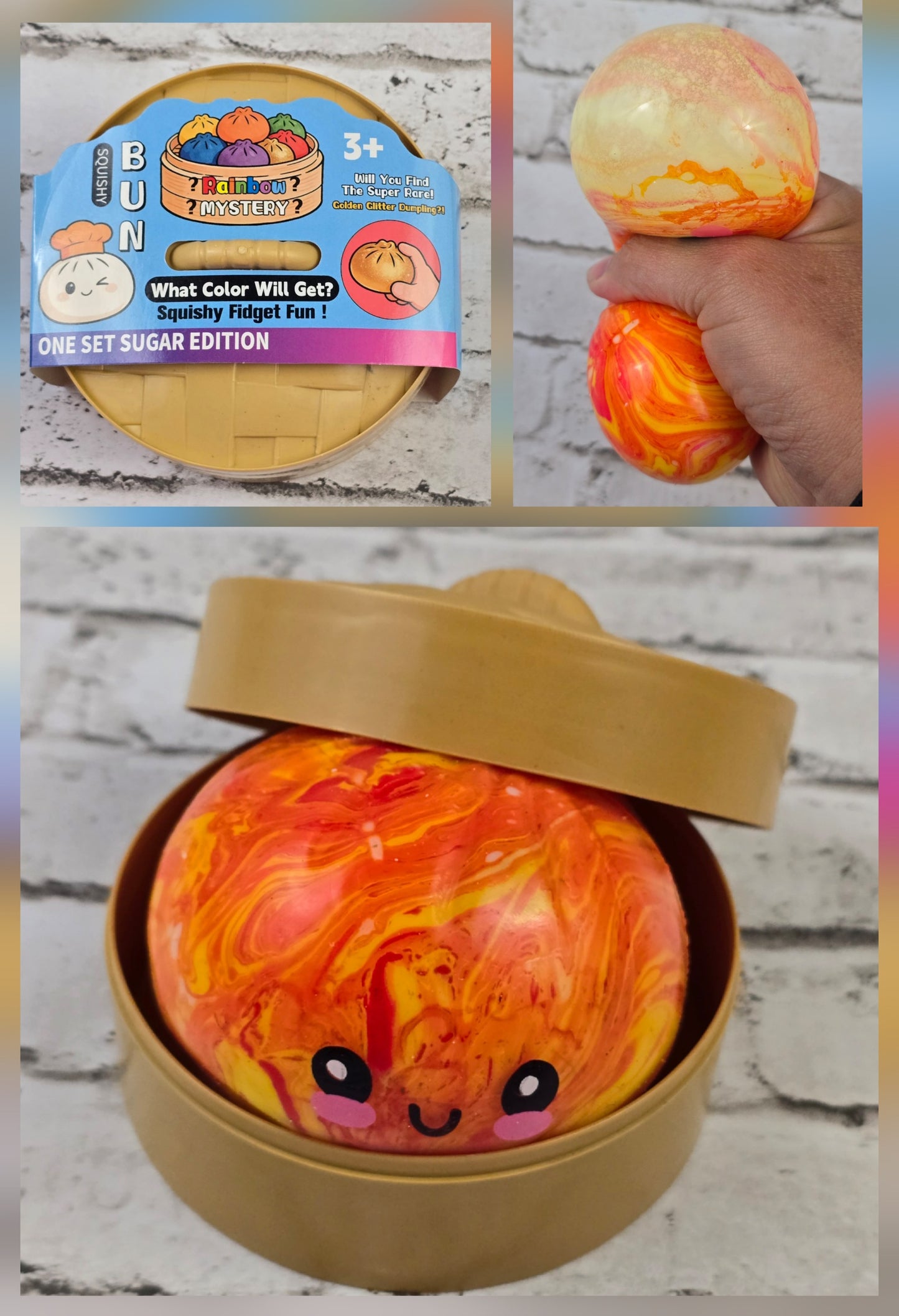 Marble/Tie‑Dye Powder Dumplings (TD1) - Multiple Options Available
