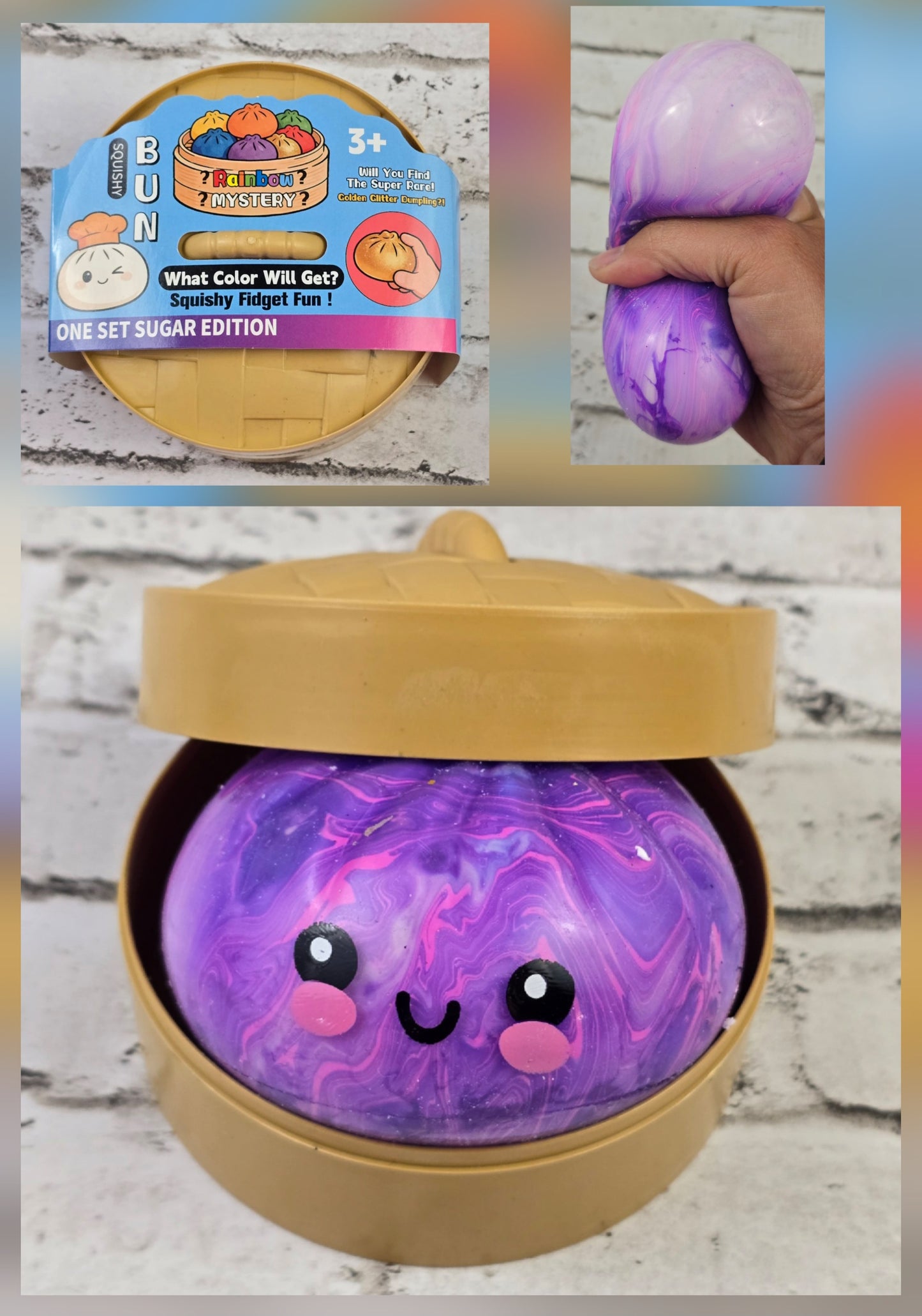 Marble/Tie‑Dye Powder Dumplings (TD1) - Multiple Options Available