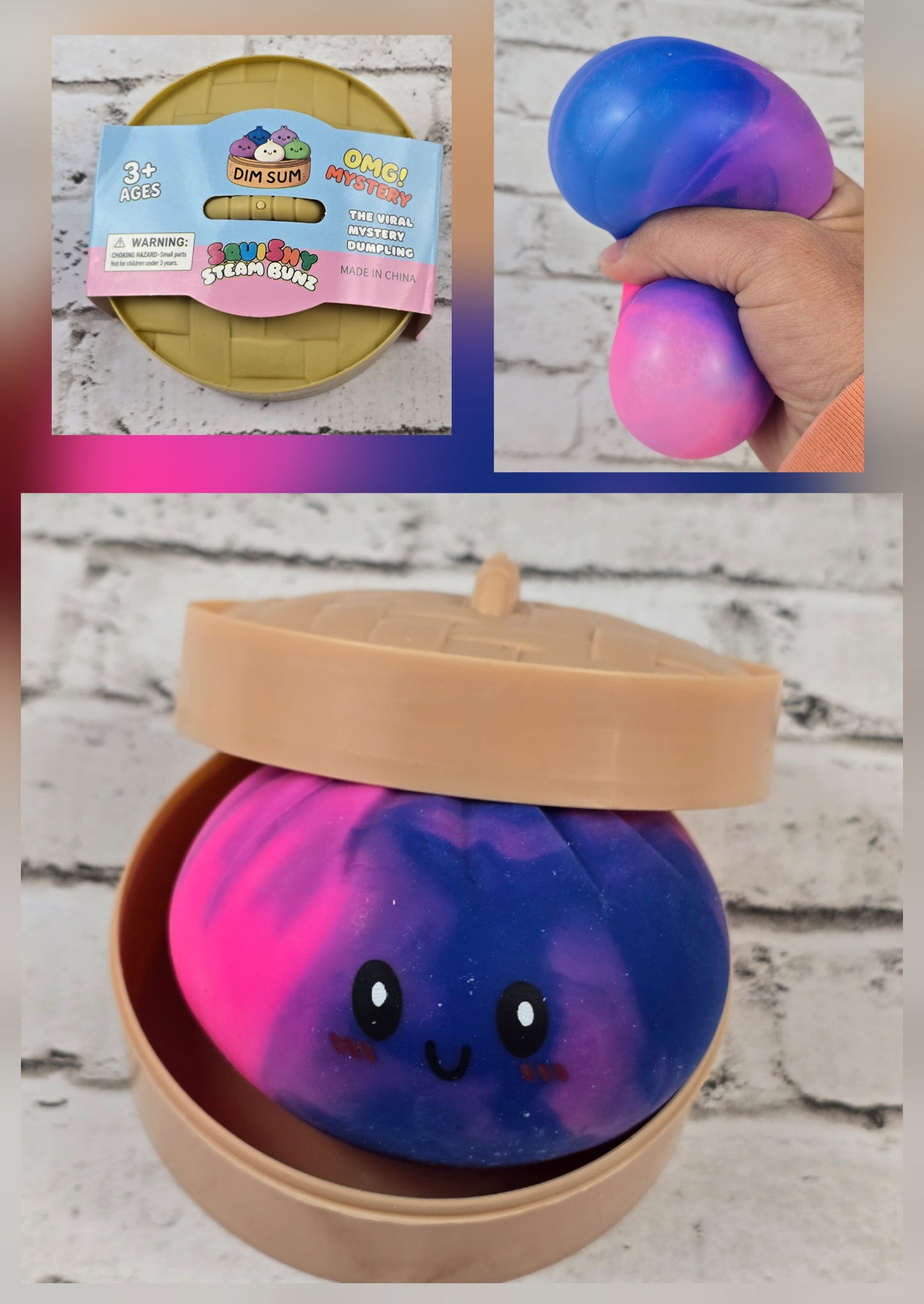 Marble/Tie‑Dye Powder Dumplings (TD2) - Multiple Options Available