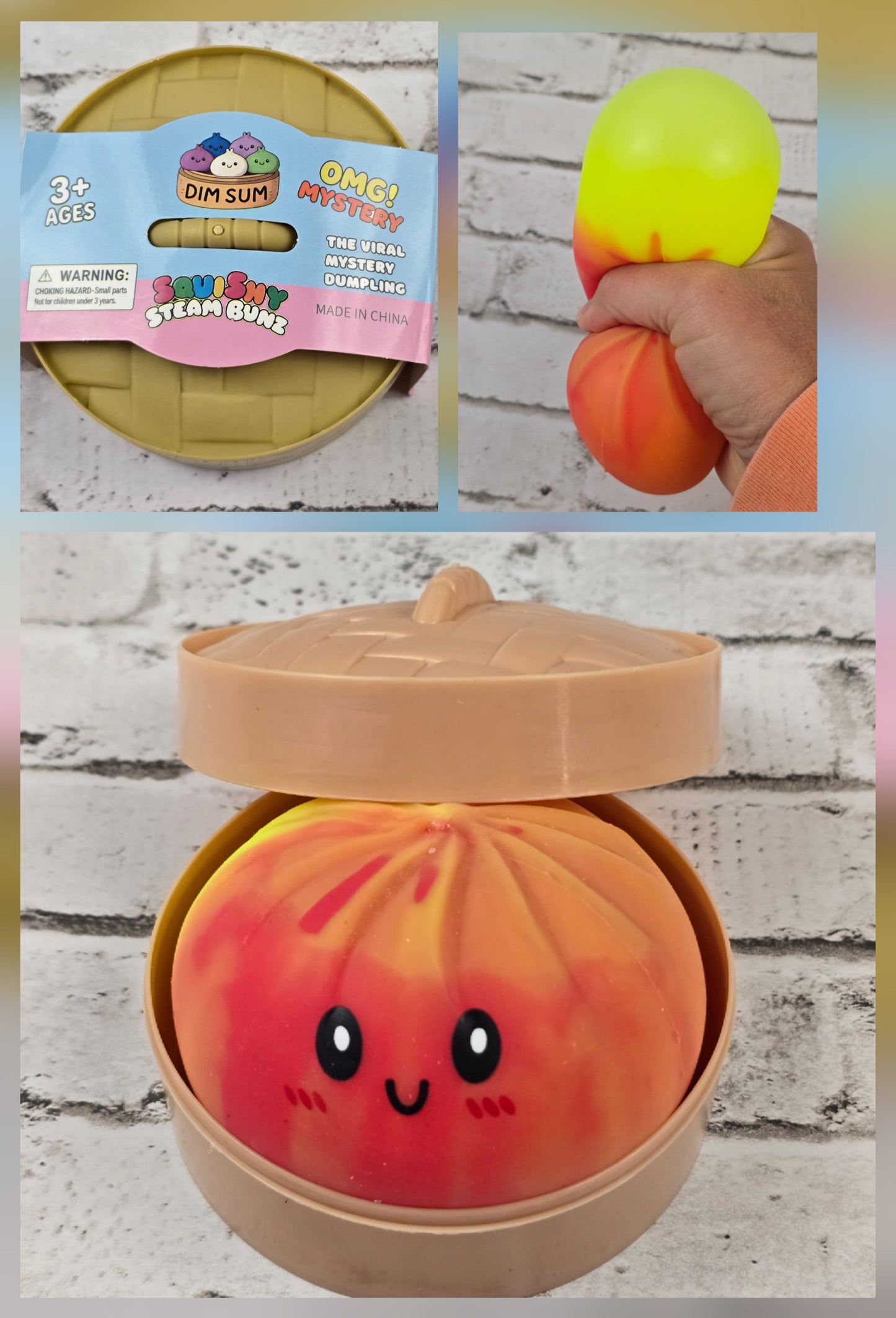 Marble/Tie‑Dye Powder Dumplings (TD2) - Multiple Options Available