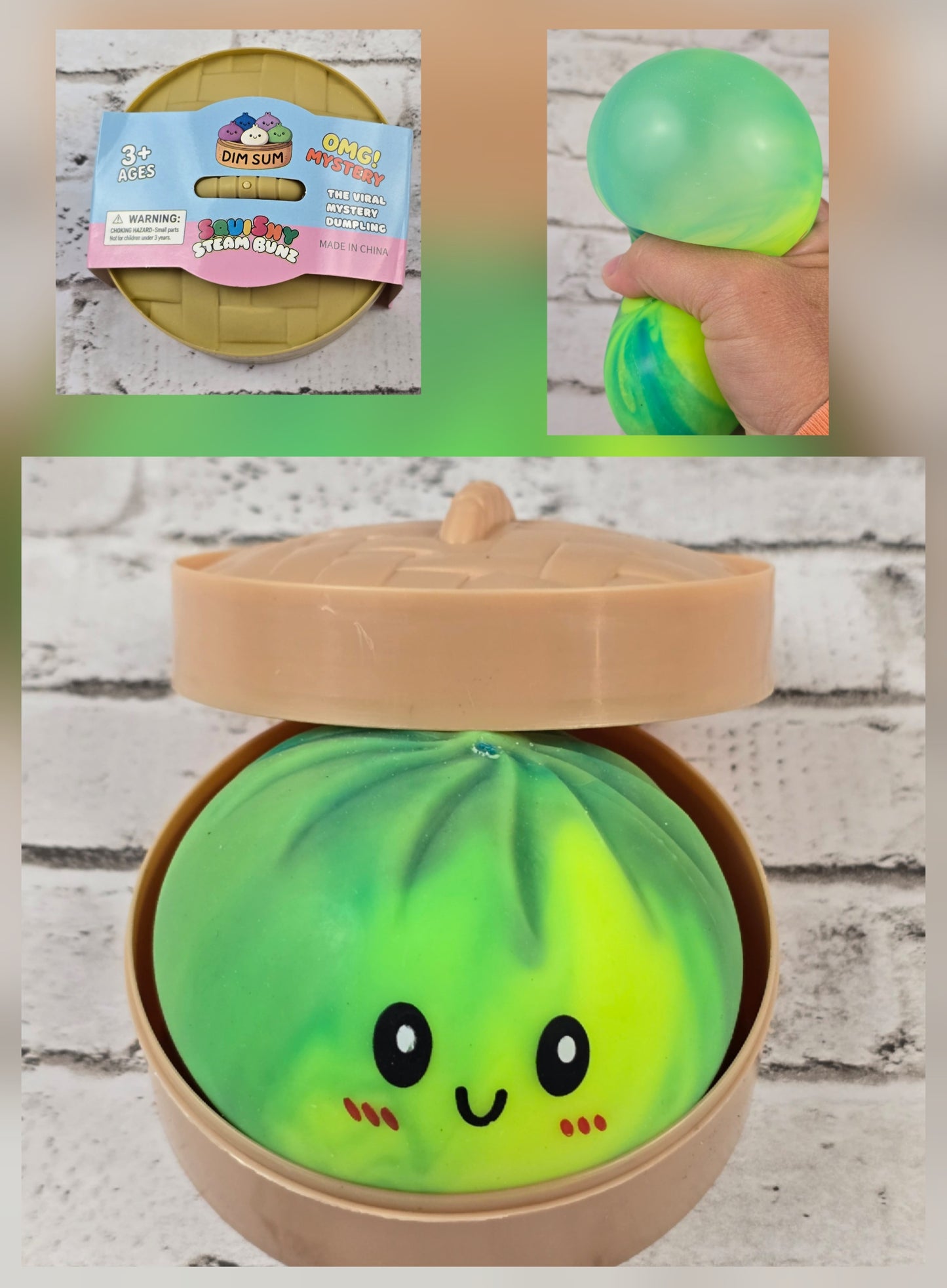 Marble/Tie‑Dye Powder Dumplings (TD2) - Multiple Options Available