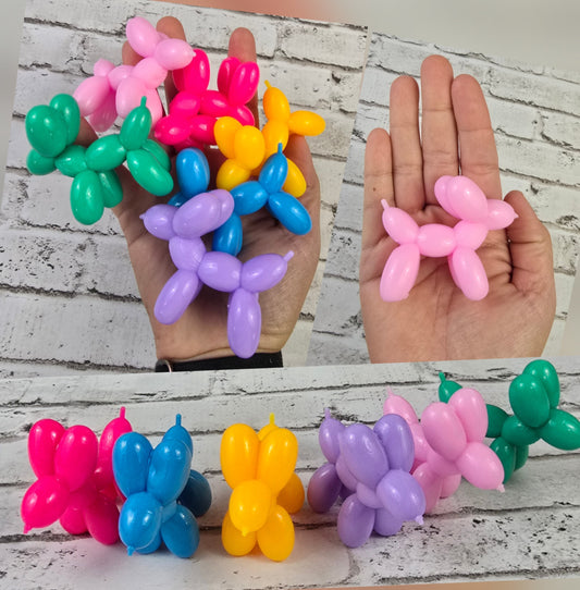 Ultra‑Smooth 2" Mini Balloon Dogs – Available in Multiple Colors
