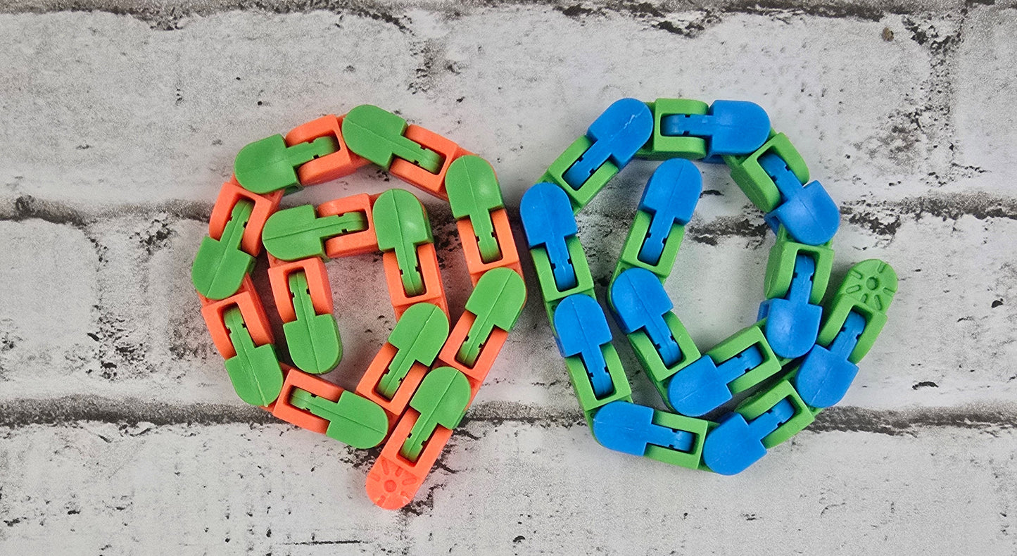 Twist-N-Click - 24 Link - Sensory Fidget Chain - Multiple Colors Available