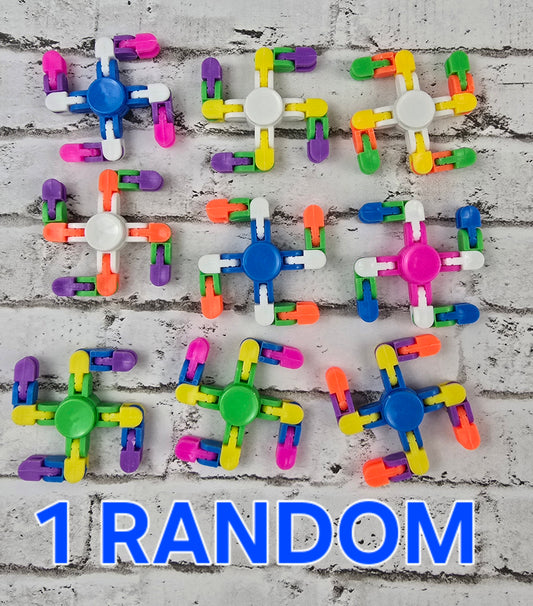 Twist‑N‑Spin Poseable Spinner - 4‑Arm Sensory Spinner Surprise