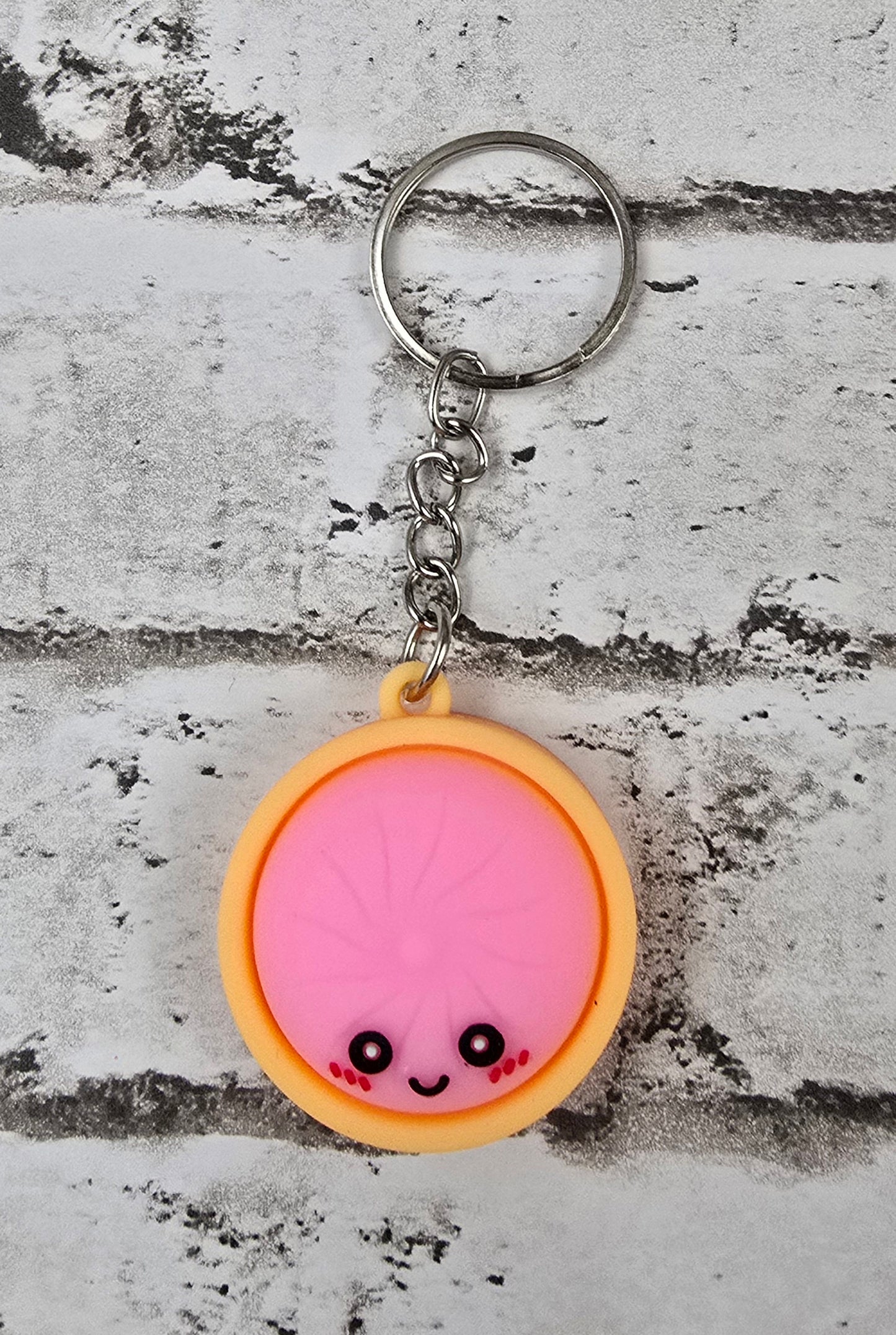 1.25" Dumpling Keychain - Multiple Colors Available