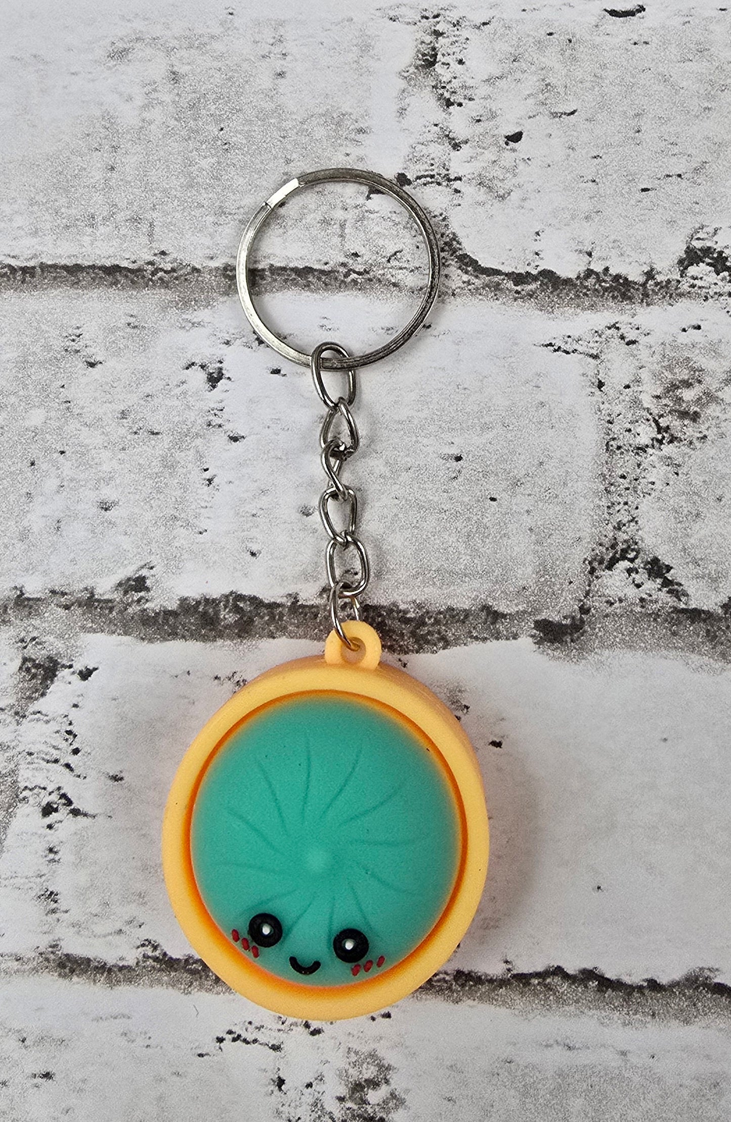 1.25" Dumpling Keychain - Multiple Colors Available