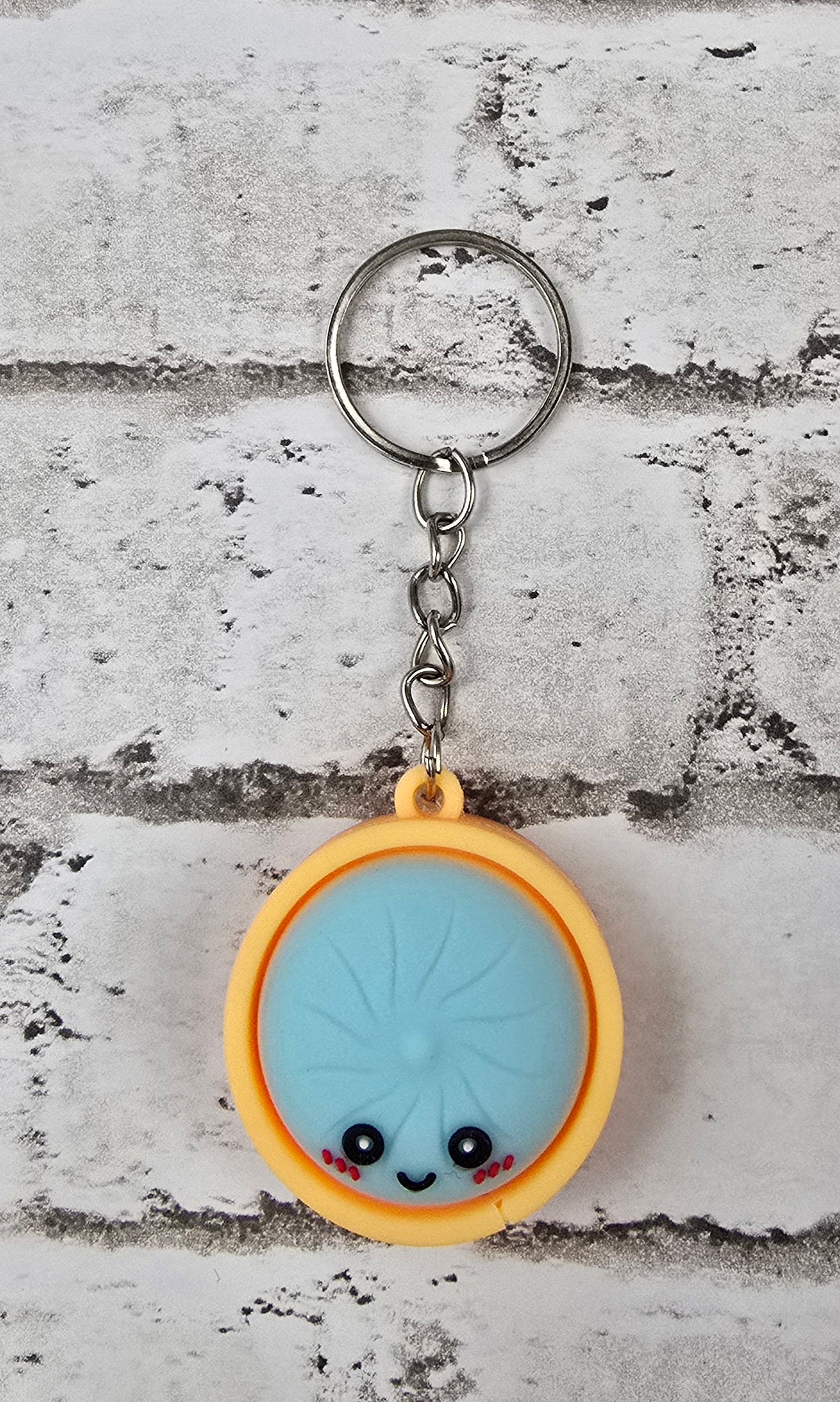 1.25" Dumpling Keychain - Multiple Colors Available