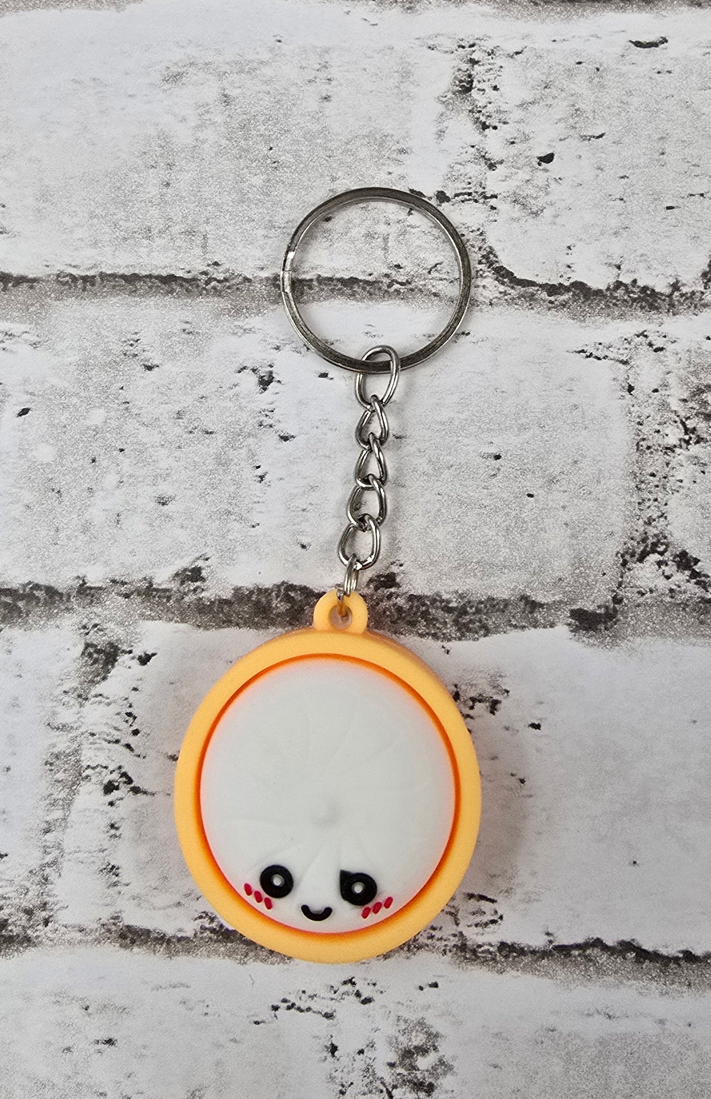 1.25" Dumpling Keychain - Multiple Colors Available