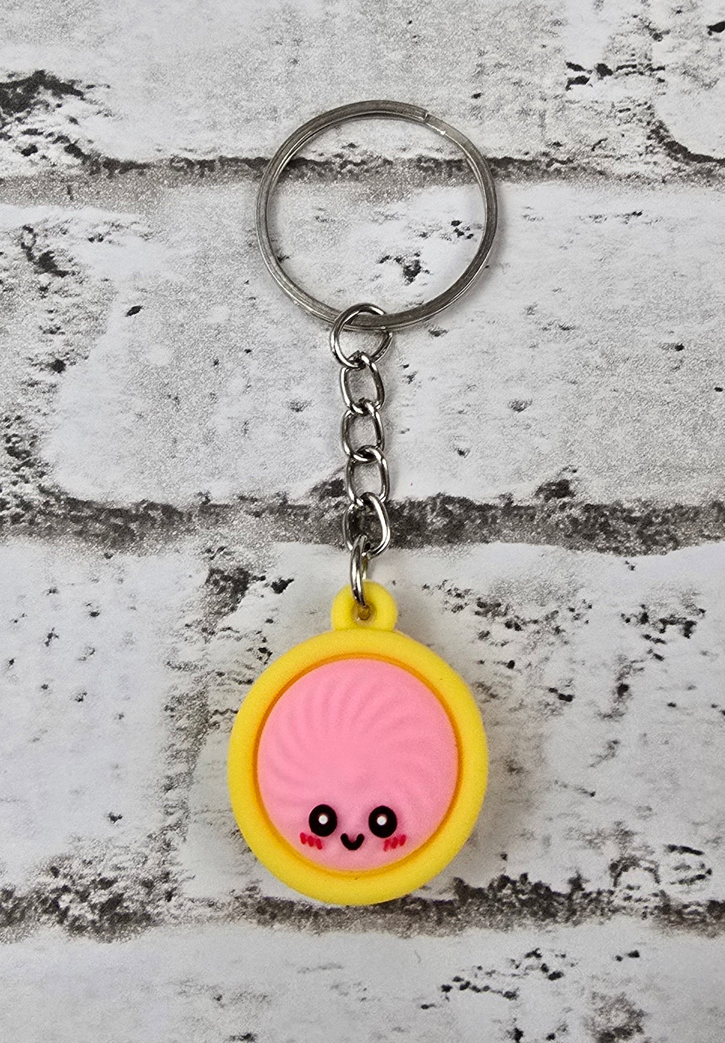 1" Dumpling Keychain - Multiple Colors Available