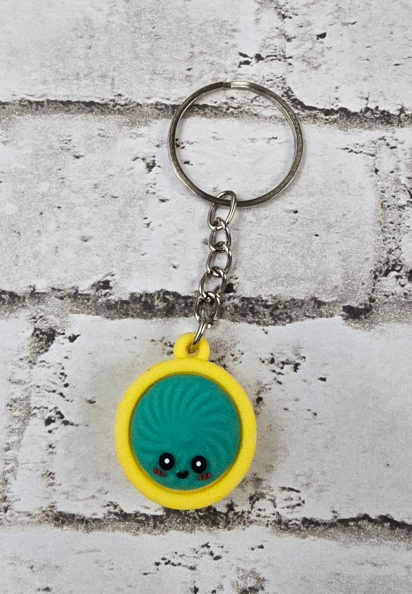 1" Dumpling Keychain - Multiple Colors Available