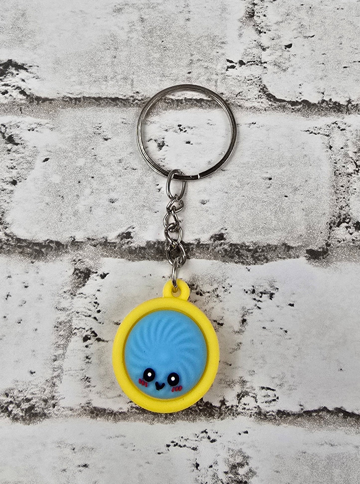 1" Dumpling Keychain - Multiple Colors Available