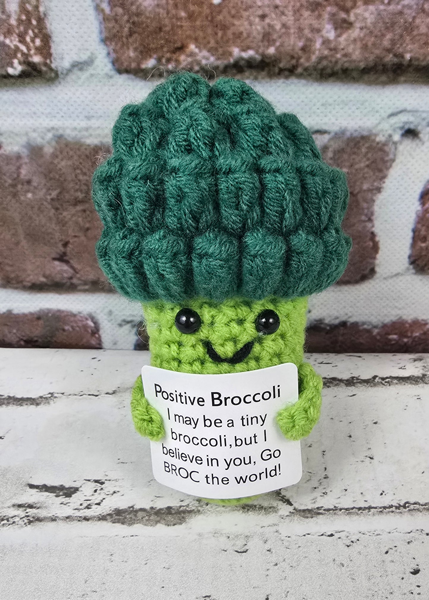 Crochet Positive Pals – Tiny Encouragers with Big Heart - Multiple Designs Available