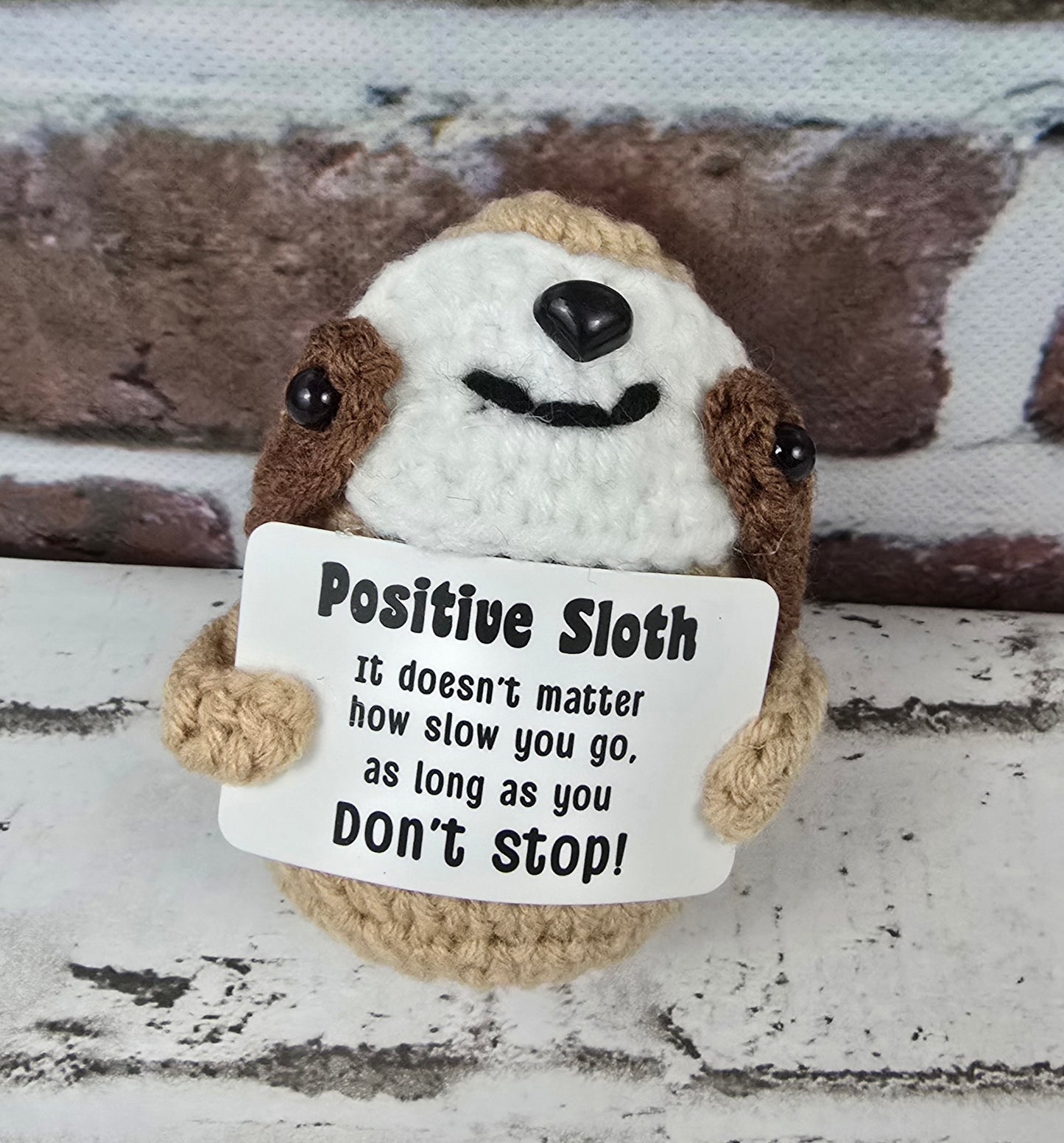 Crochet Positive Pals – Tiny Encouragers with Big Heart - Multiple Designs Available