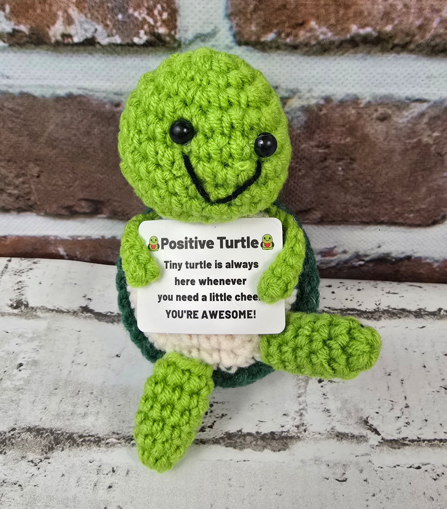 Crochet Positive Pals – Tiny Encouragers with Big Heart - Multiple Designs Available