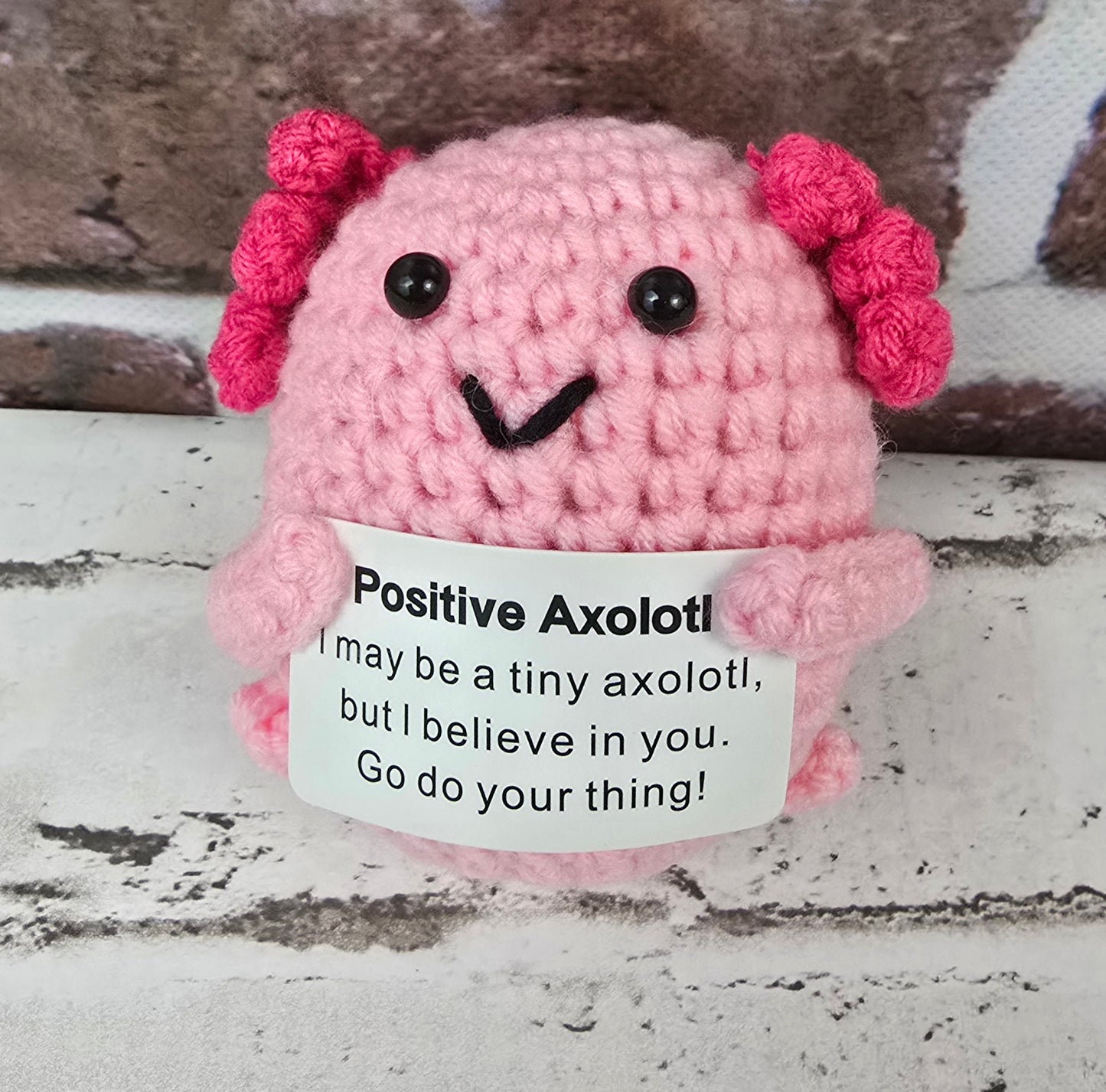 Crochet Positive Pals – Tiny Encouragers with Big Heart - Multiple Designs Available