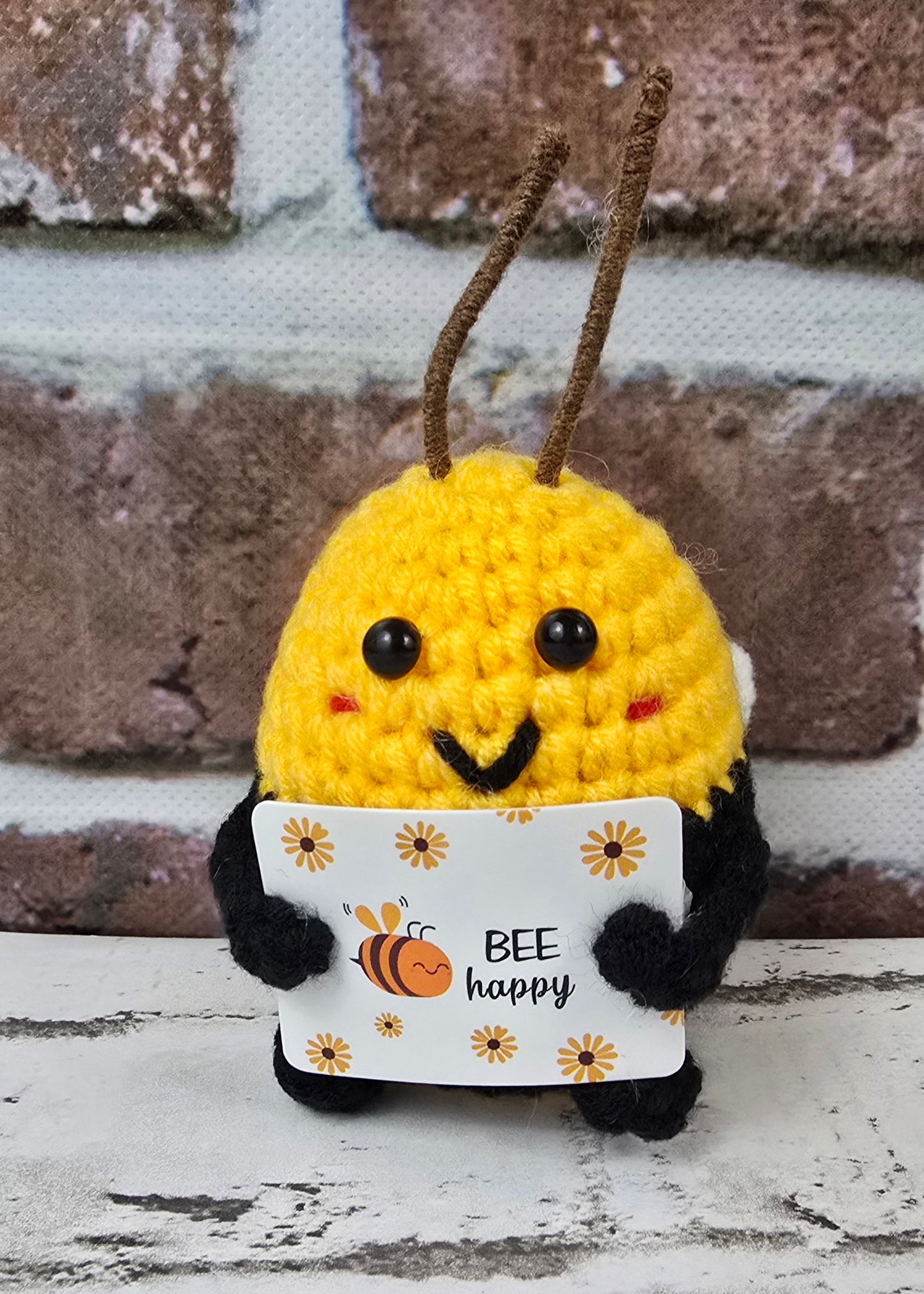Crochet Support Pals – Tiny Encouragers with Big Heart - Multiple Designs Available