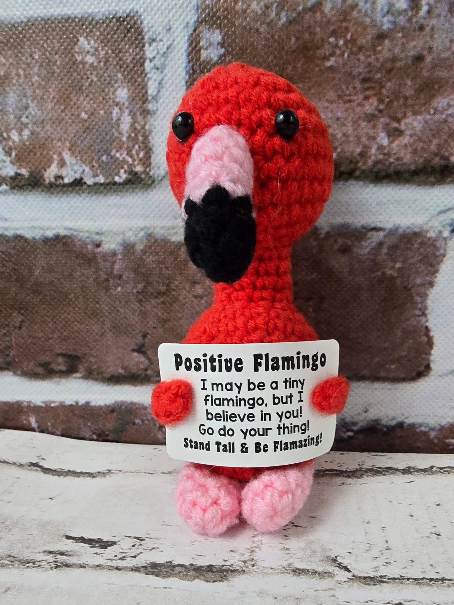 Crochet Positive Pals – Tiny Encouragers with Big Heart - Multiple Designs Available