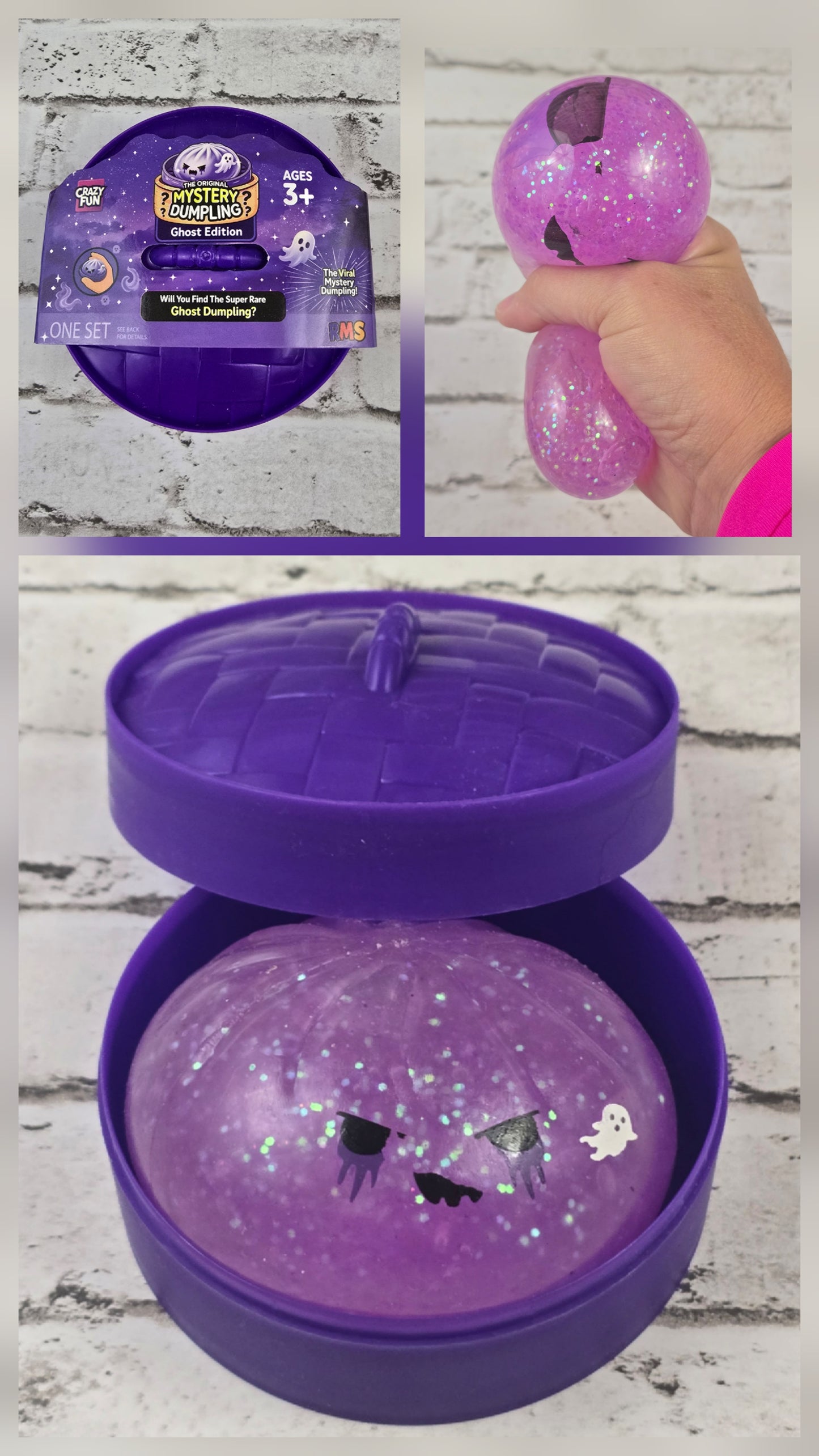 Halloween Squishy Dumplings in Steamer Case