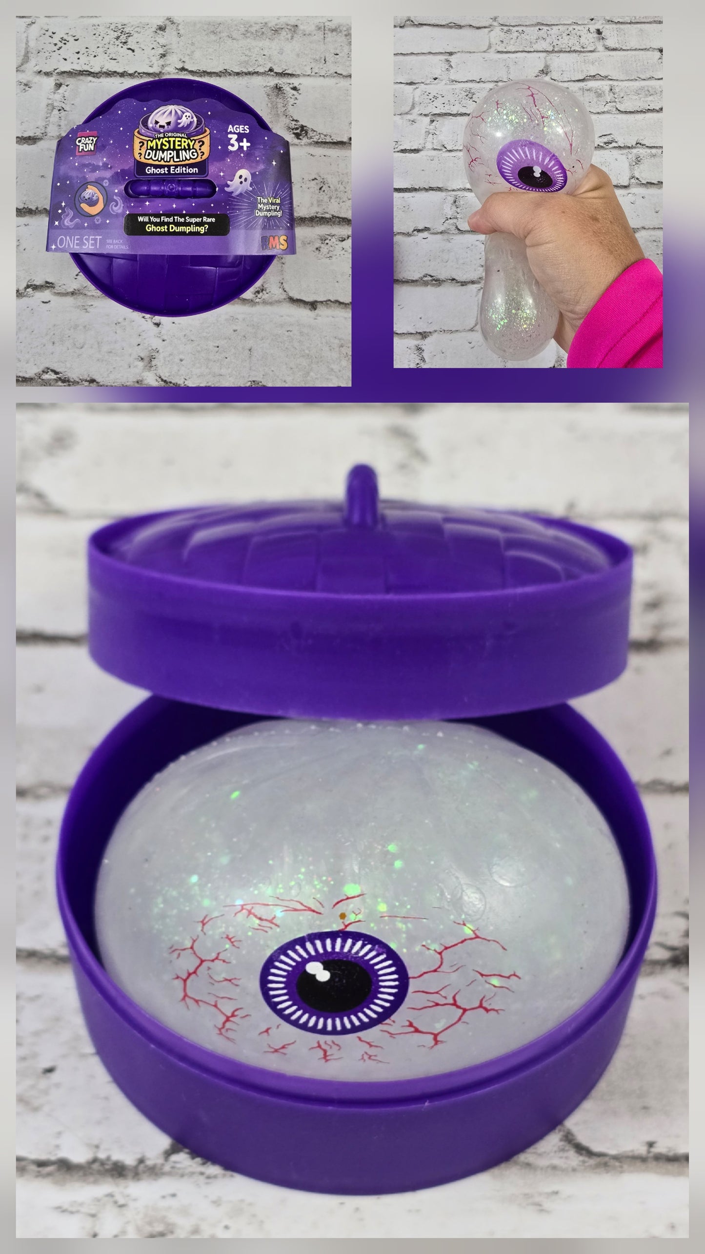 Halloween Squishy Dumplings in Steamer Case