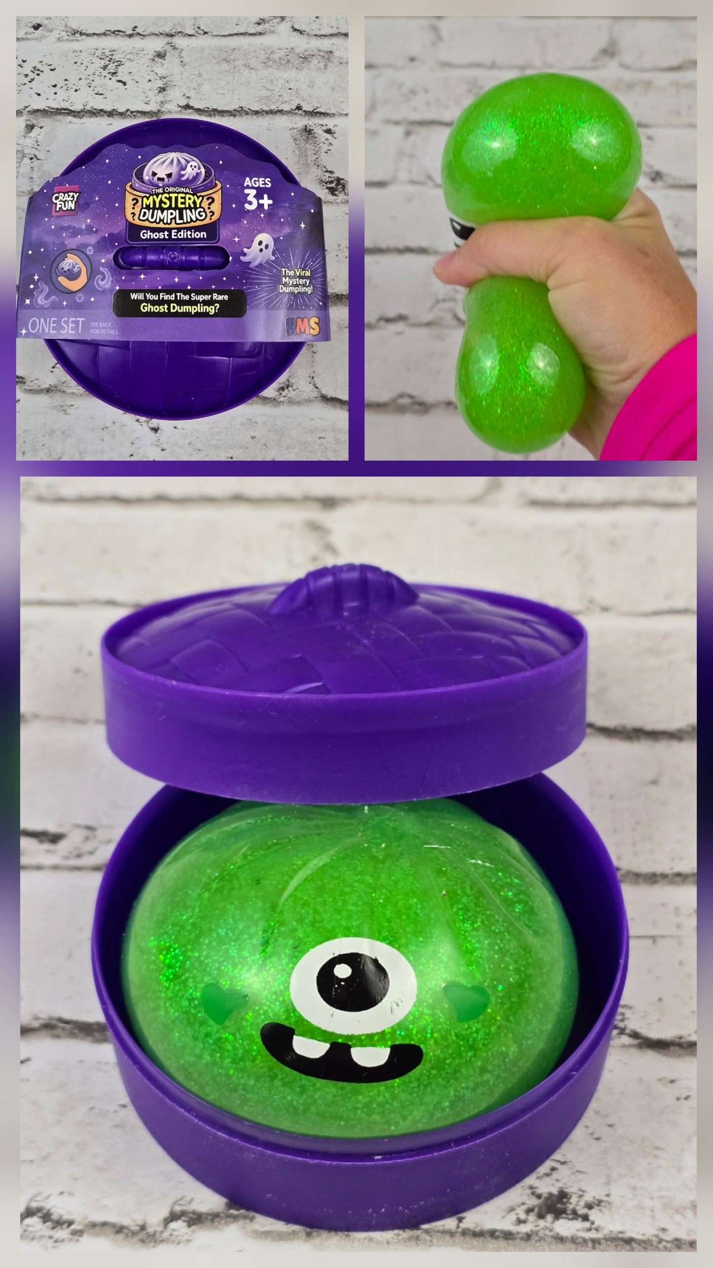 Halloween Squishy Dumplings in Steamer Case