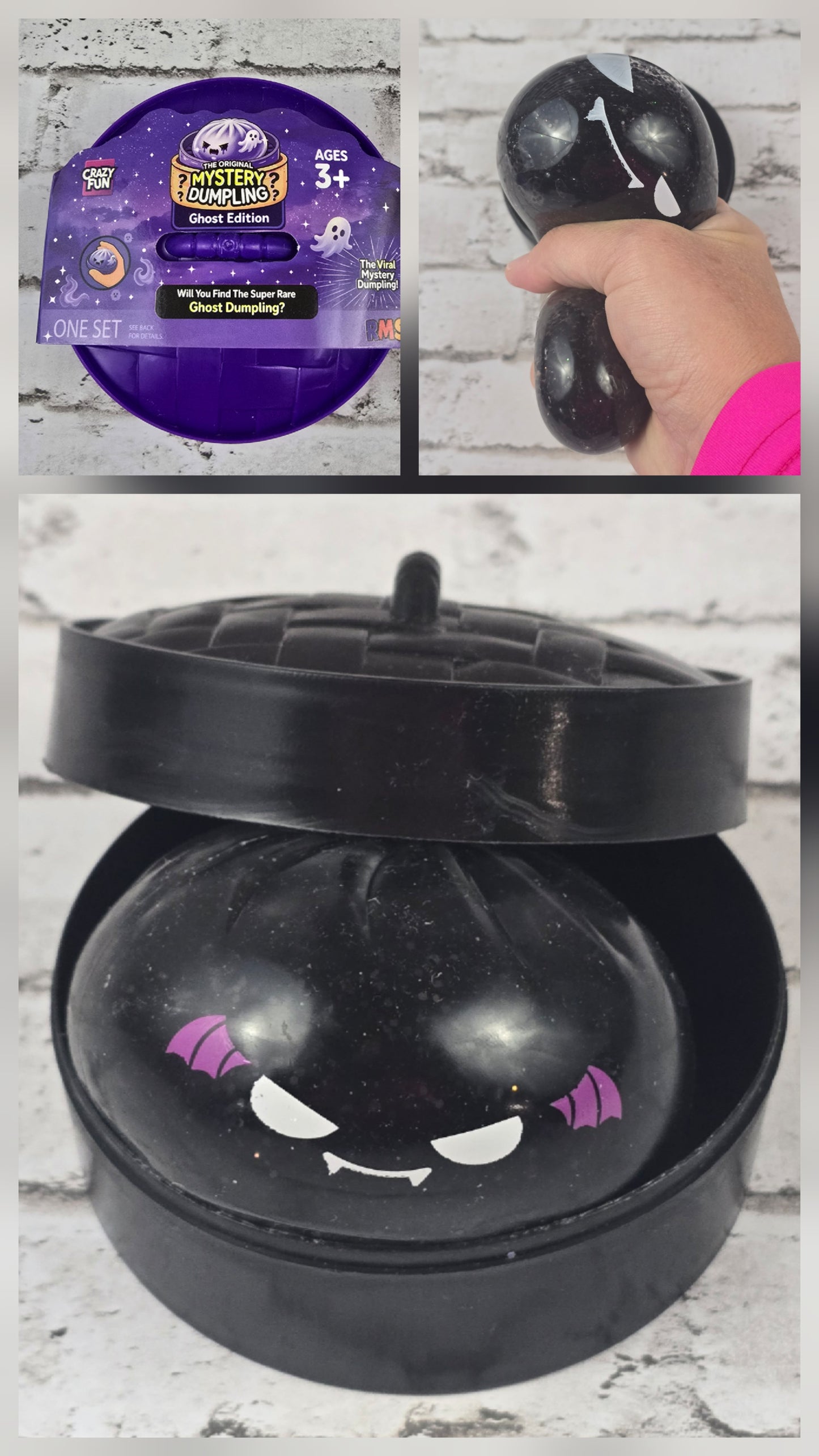 Halloween Squishy Dumplings in Steamer Case