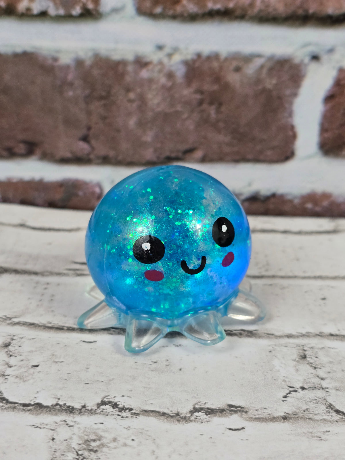 Sparkle Jelly Octopus Squishies – Multiple Colors Available